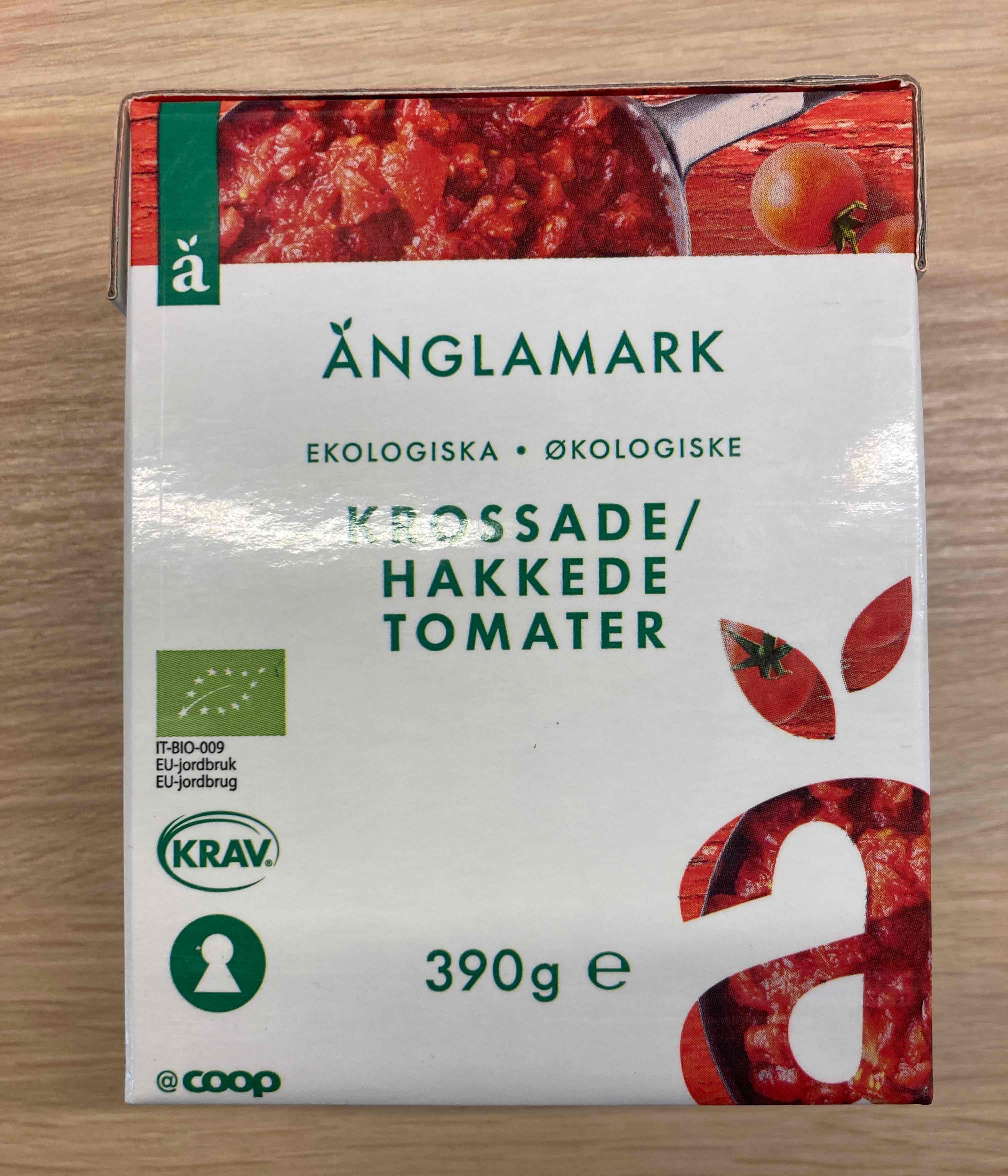 Krossade/hakkede tomater