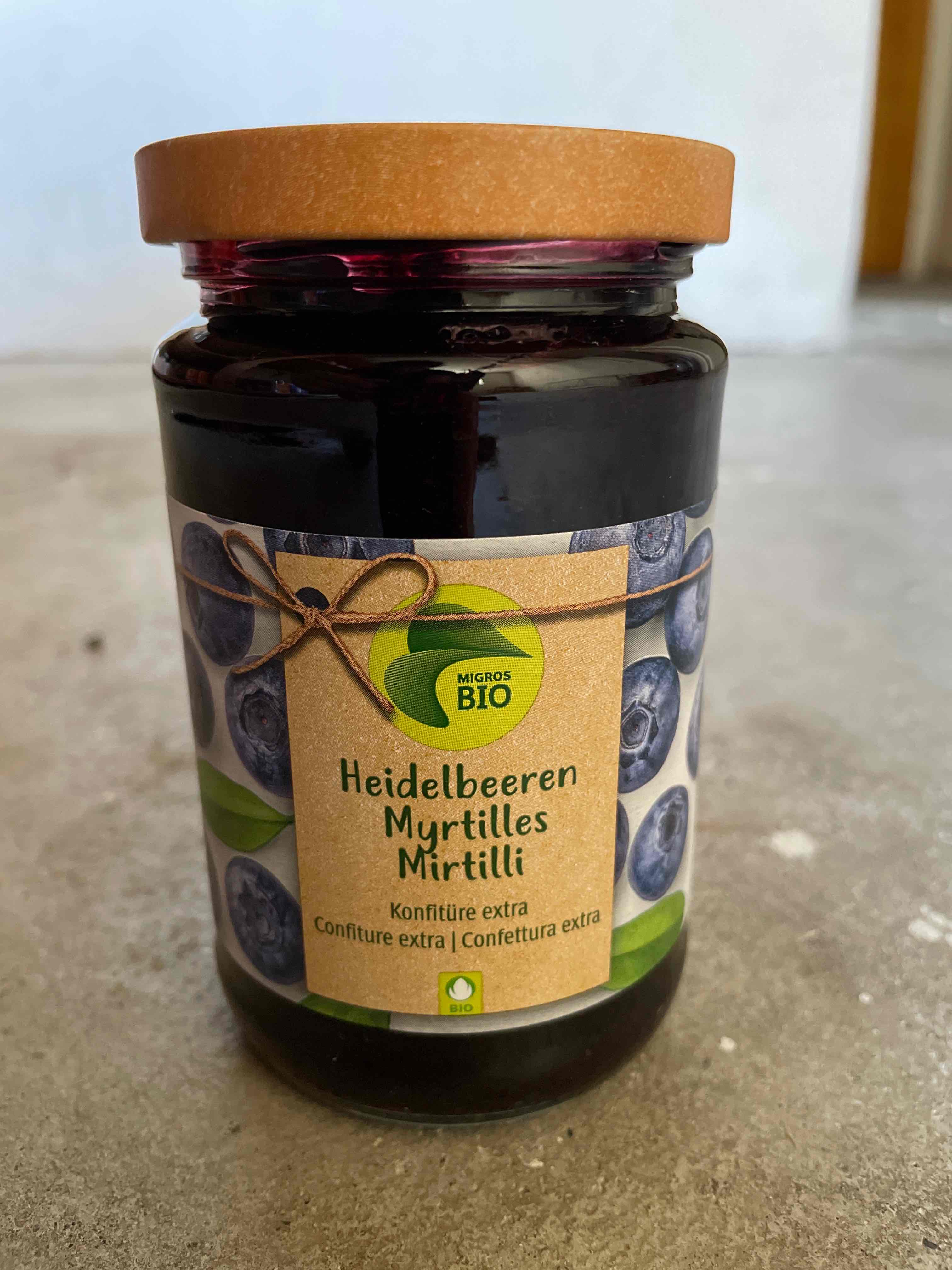 Heidelbeer Konfitüre