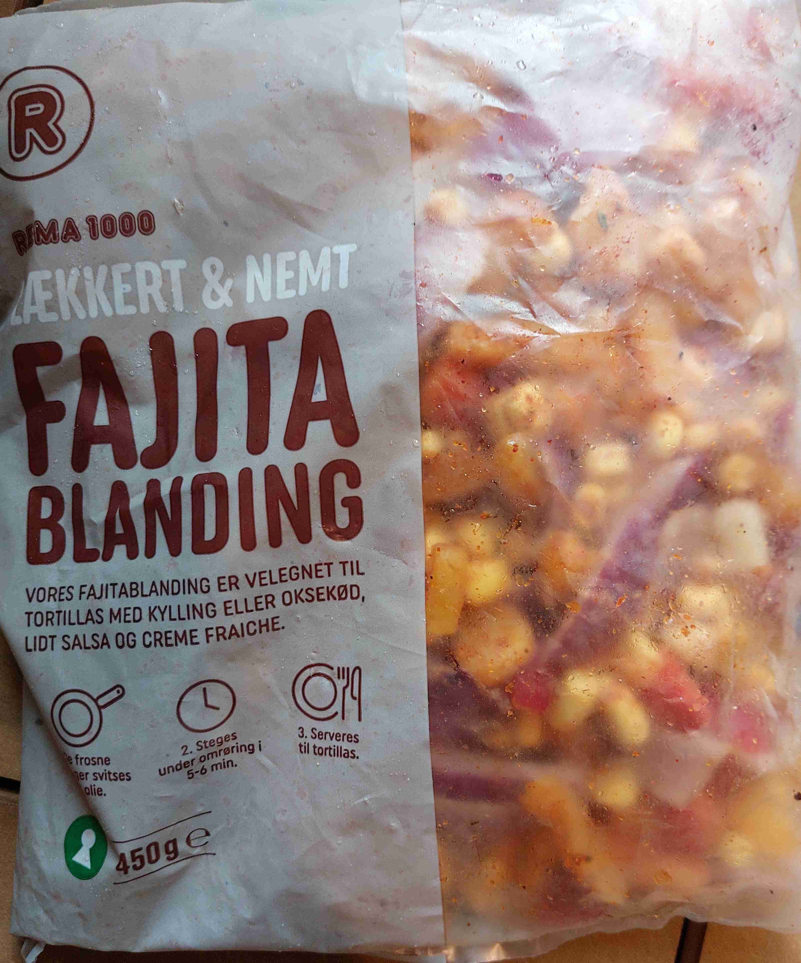 Fajita Blanding 