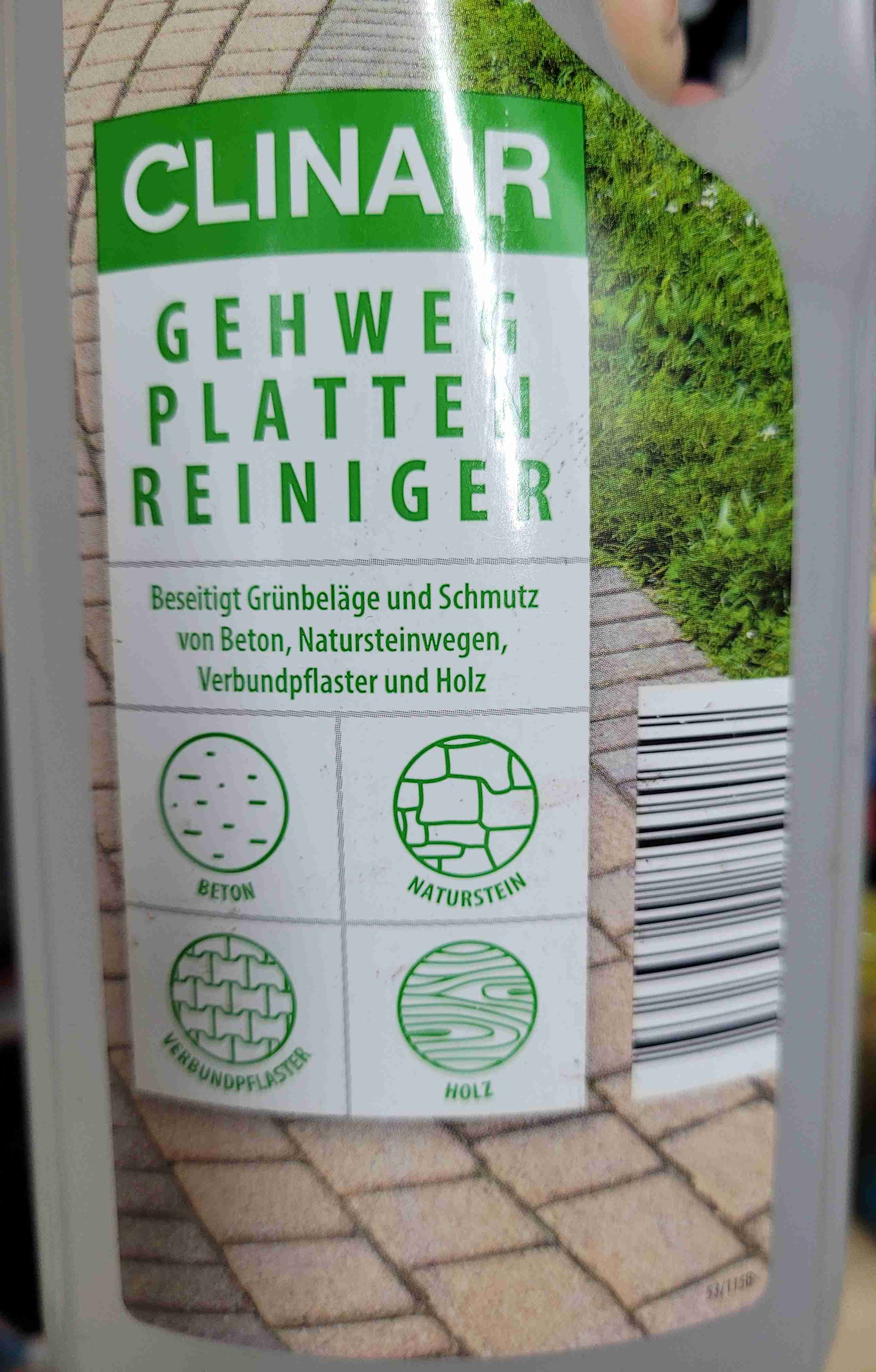 Gehwegplatten Reiniger