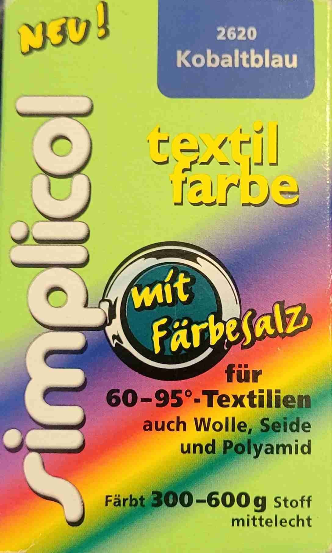 Färbesalt kobaltblau