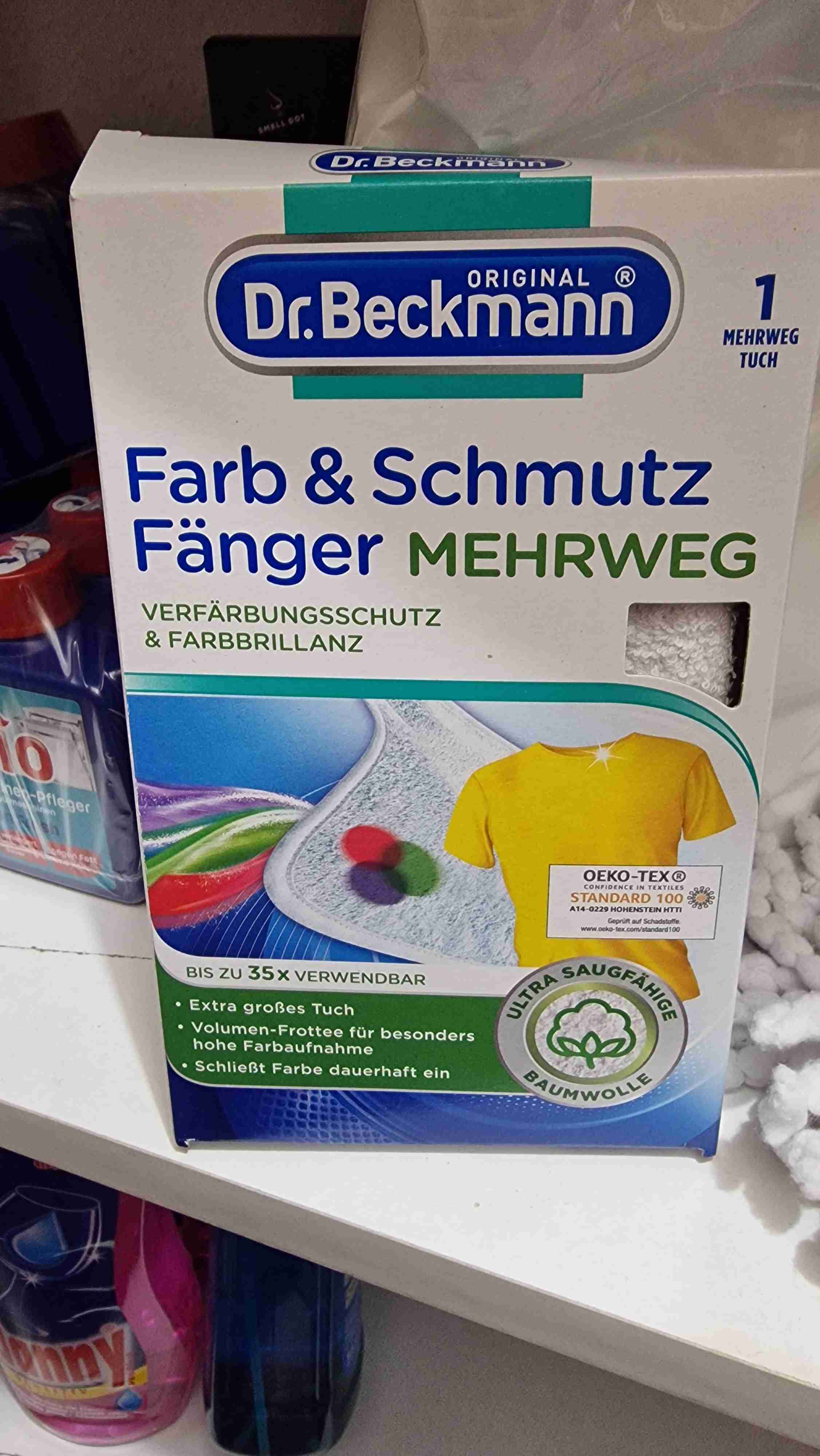 Dr. Beckmann Farb & Schmutzfänger Tuch