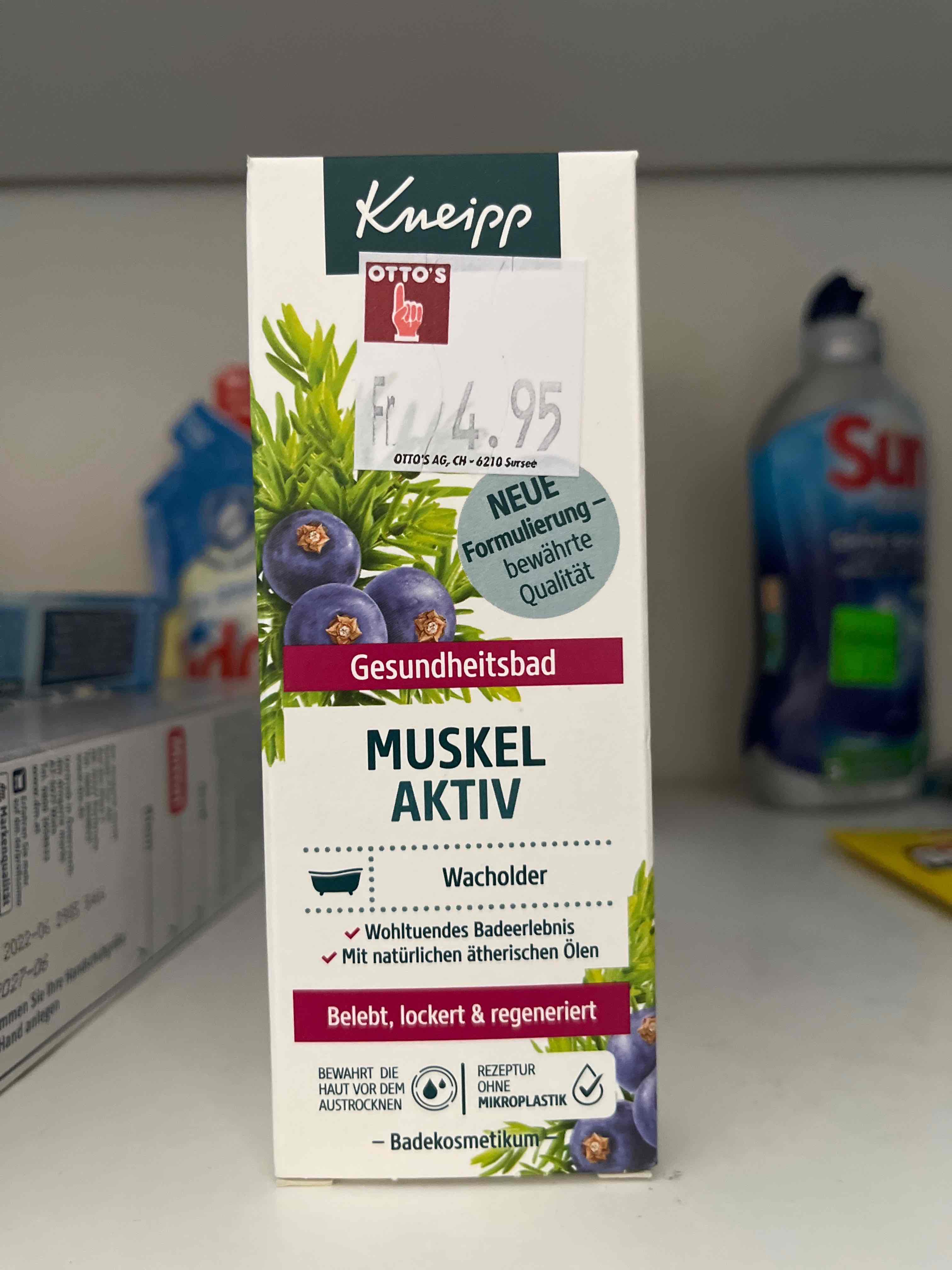 Badezusatz muskelaktiv