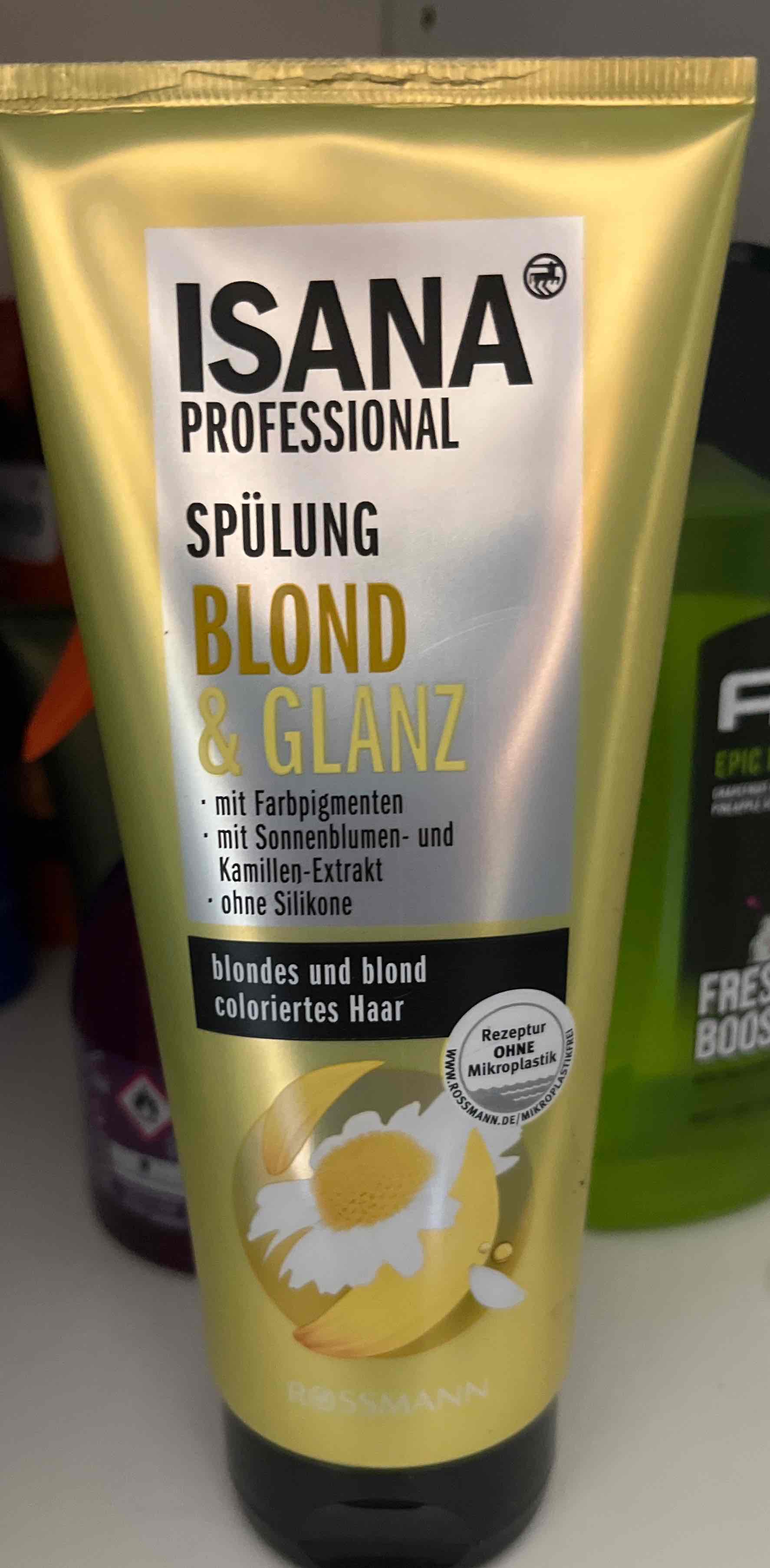 Blond und glanz spülung 