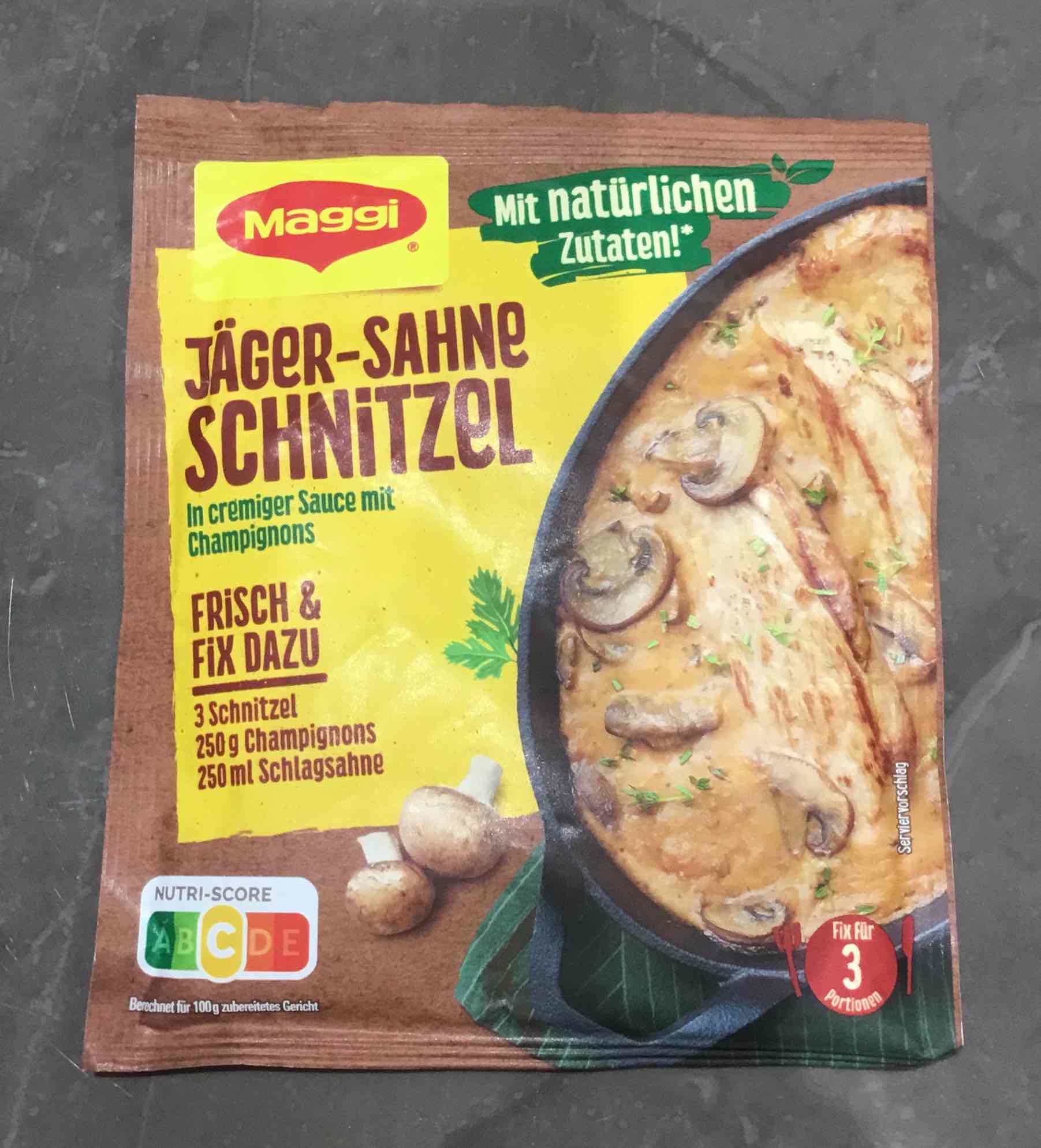 Jäger-Sahne Schnitzel
