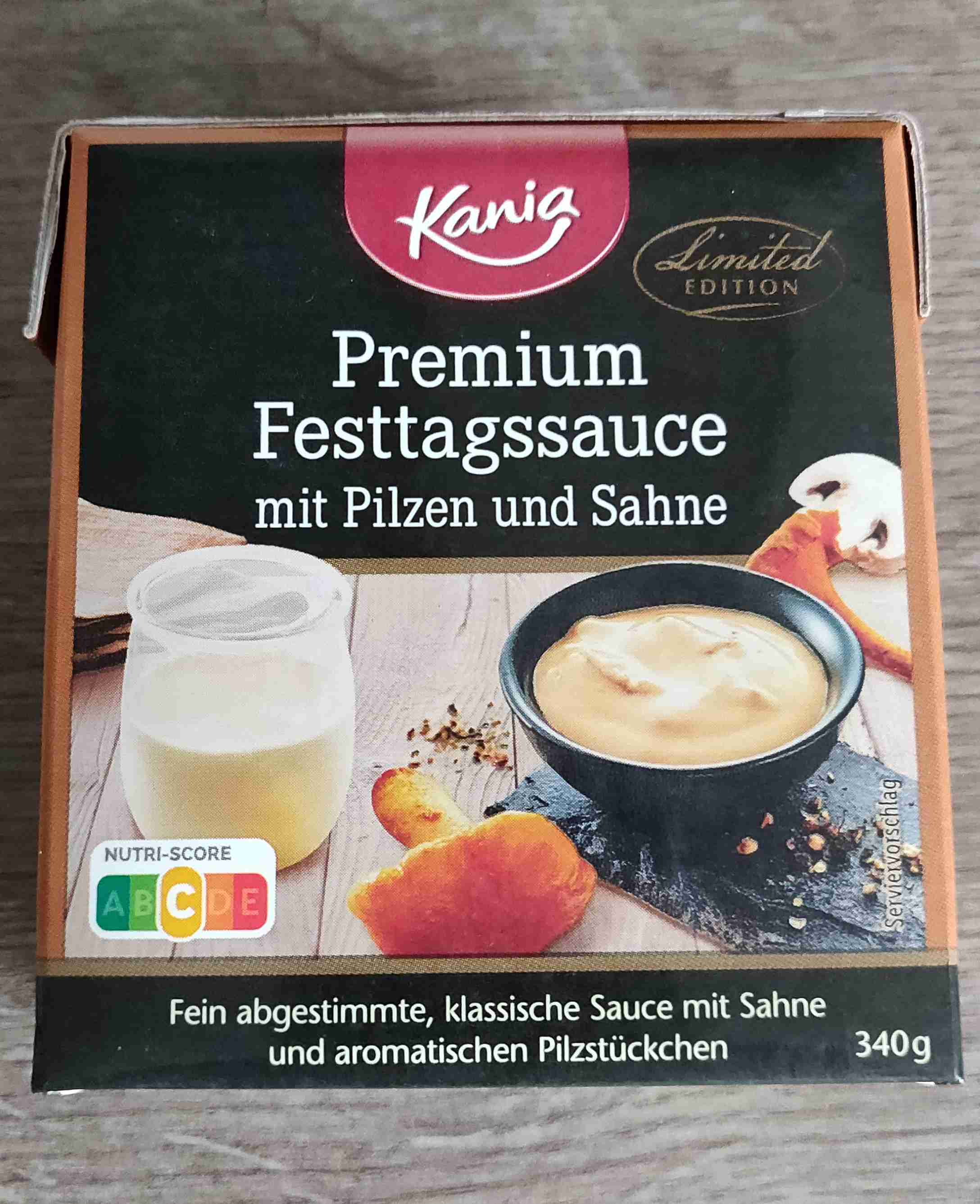 Festagssauce mit Pilzen und Sahne