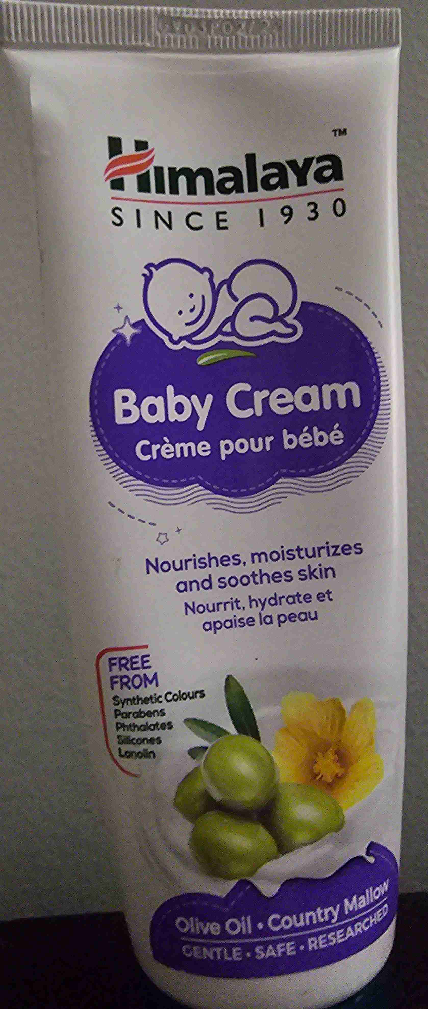 Baby Cream Olive Oil