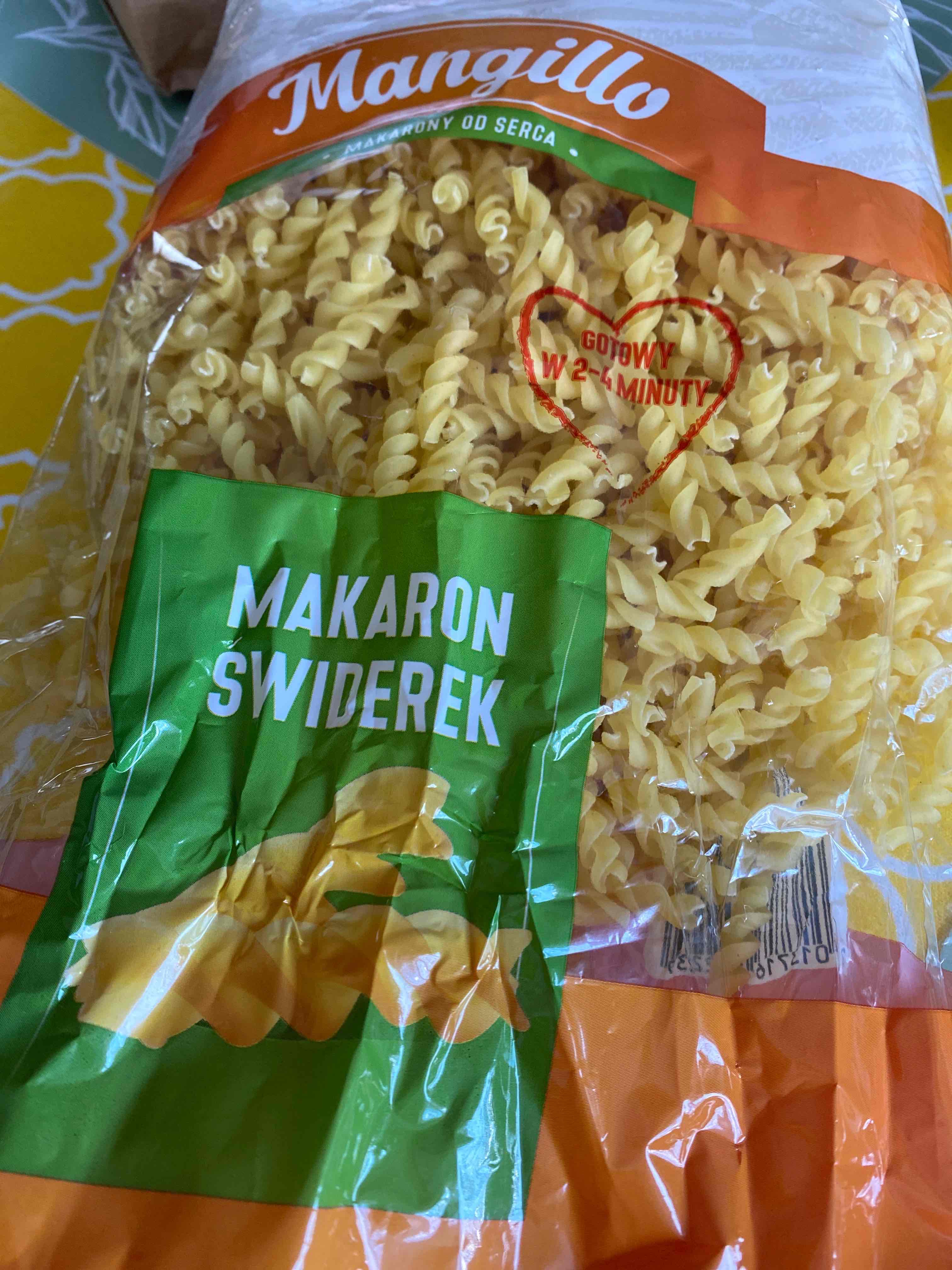 Makaron świderki