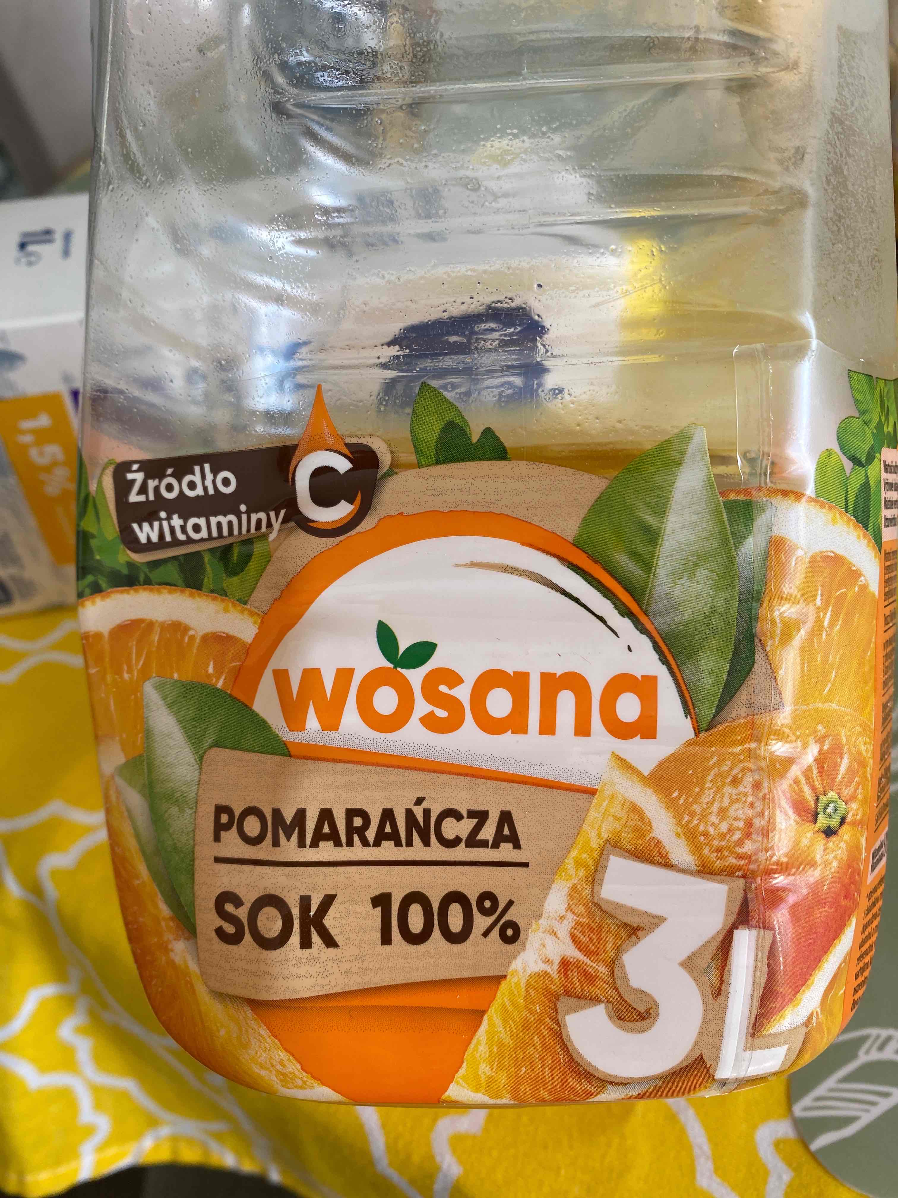 Pomarańcza sok 100%