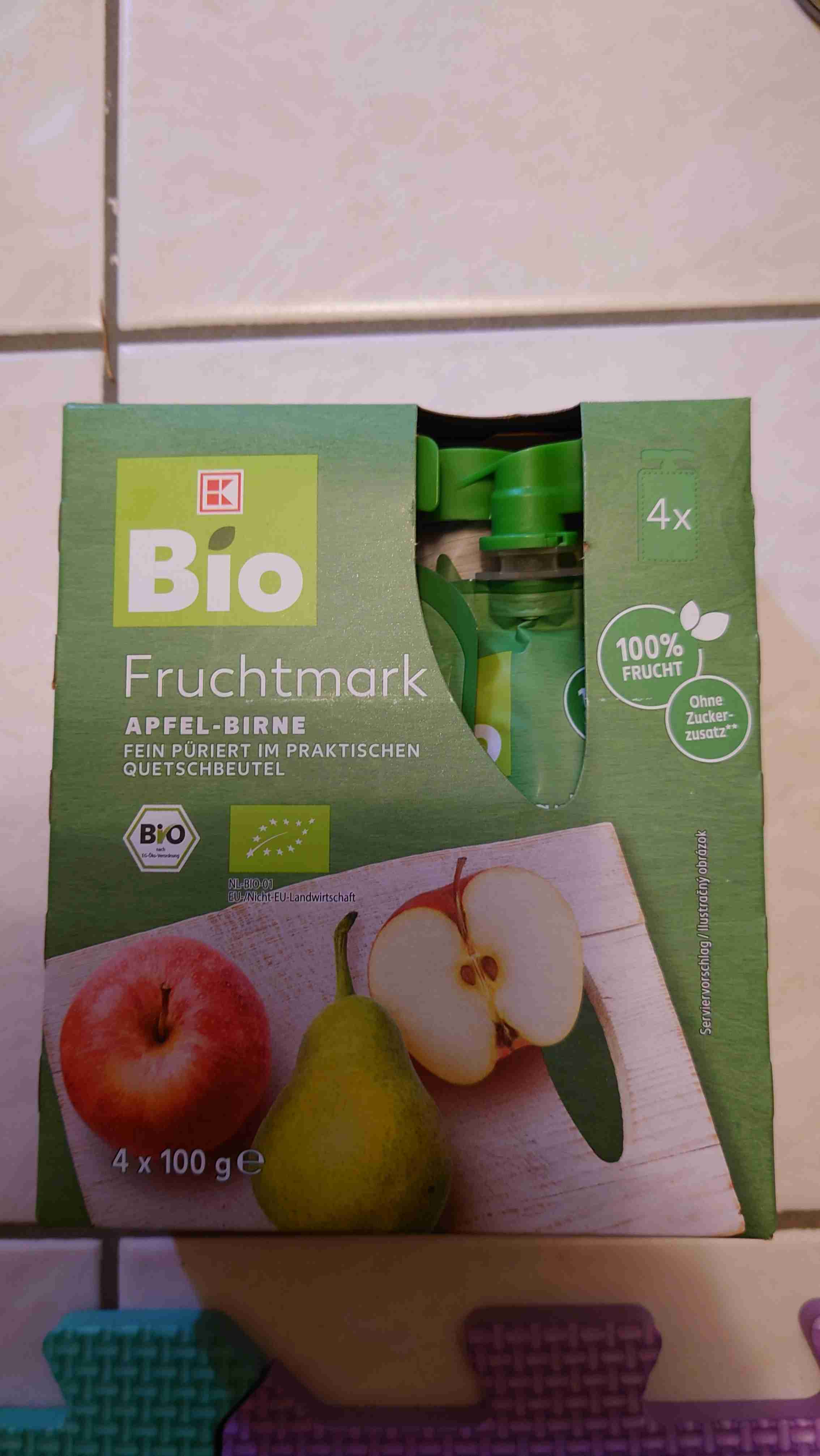 Bio Fruchtmark Apfel Birne