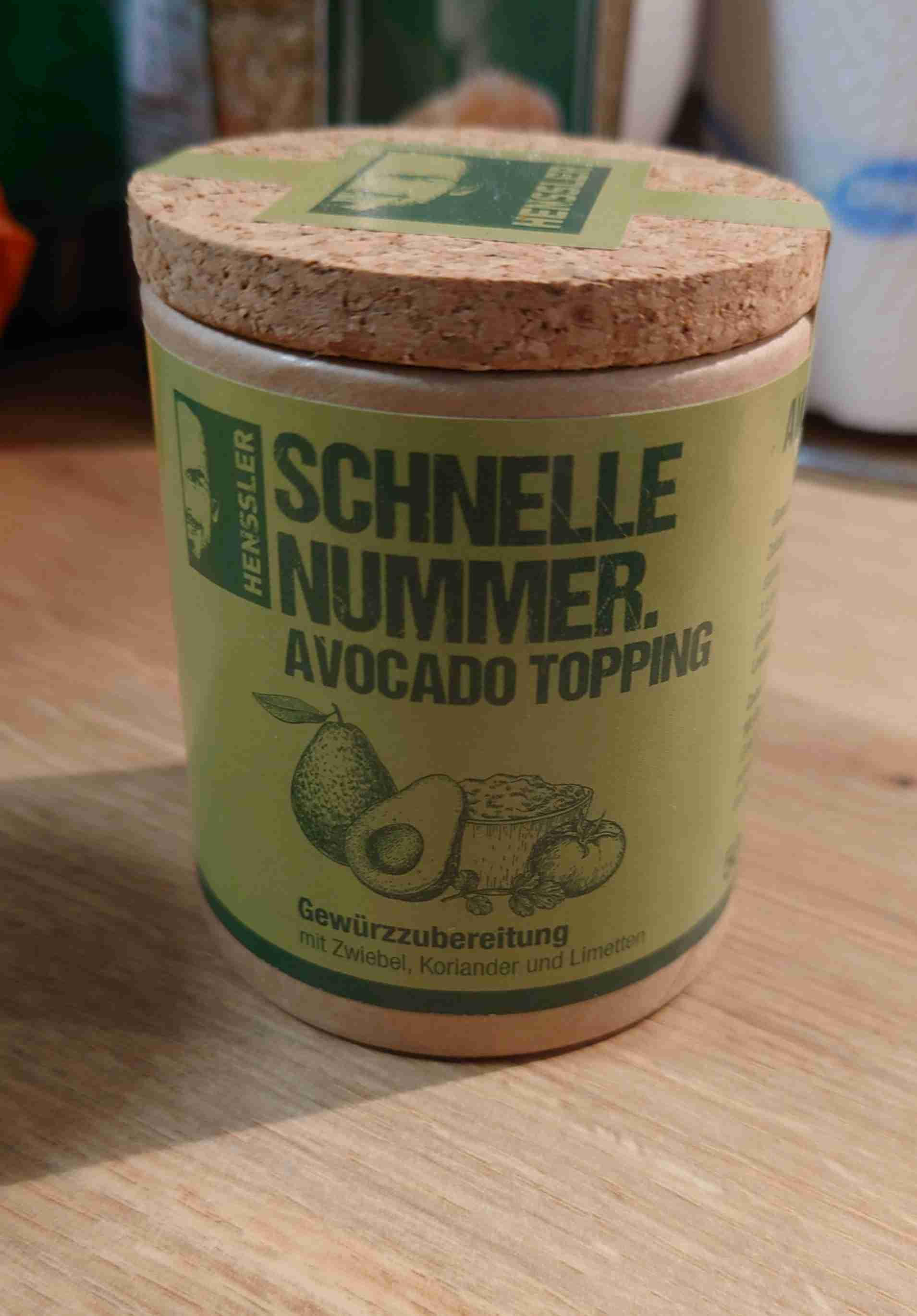 Avocado Topping