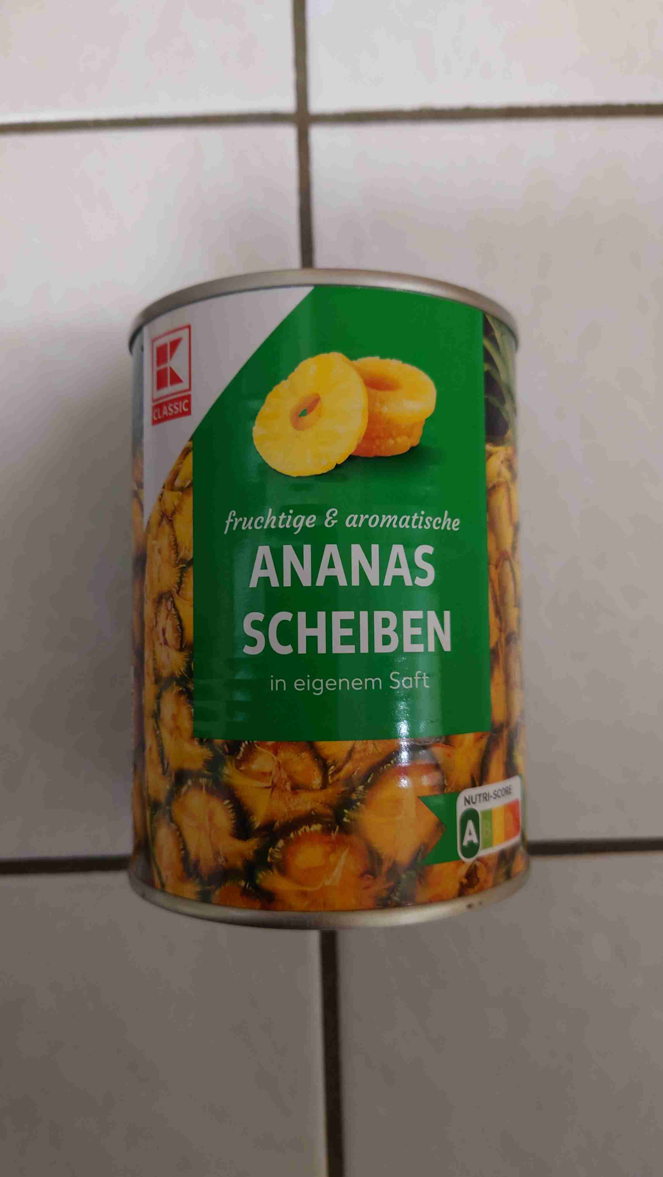 Ananas in Scheiben 