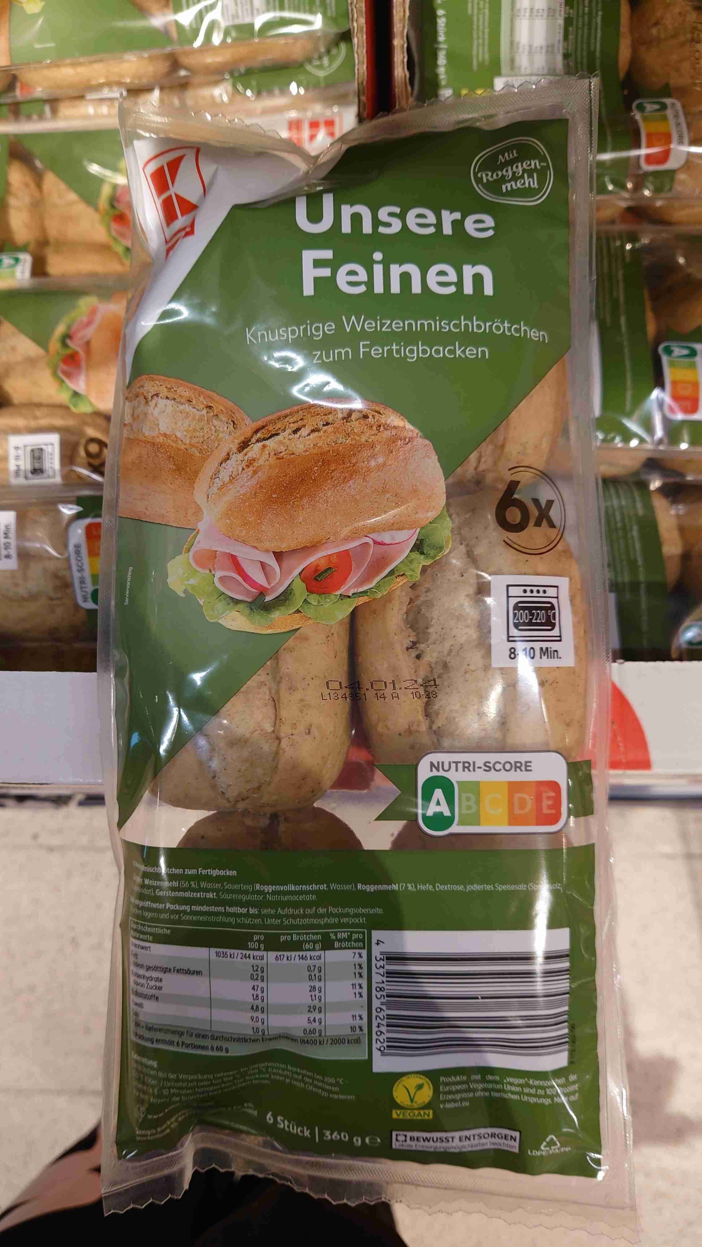 Roggenbrötchen 