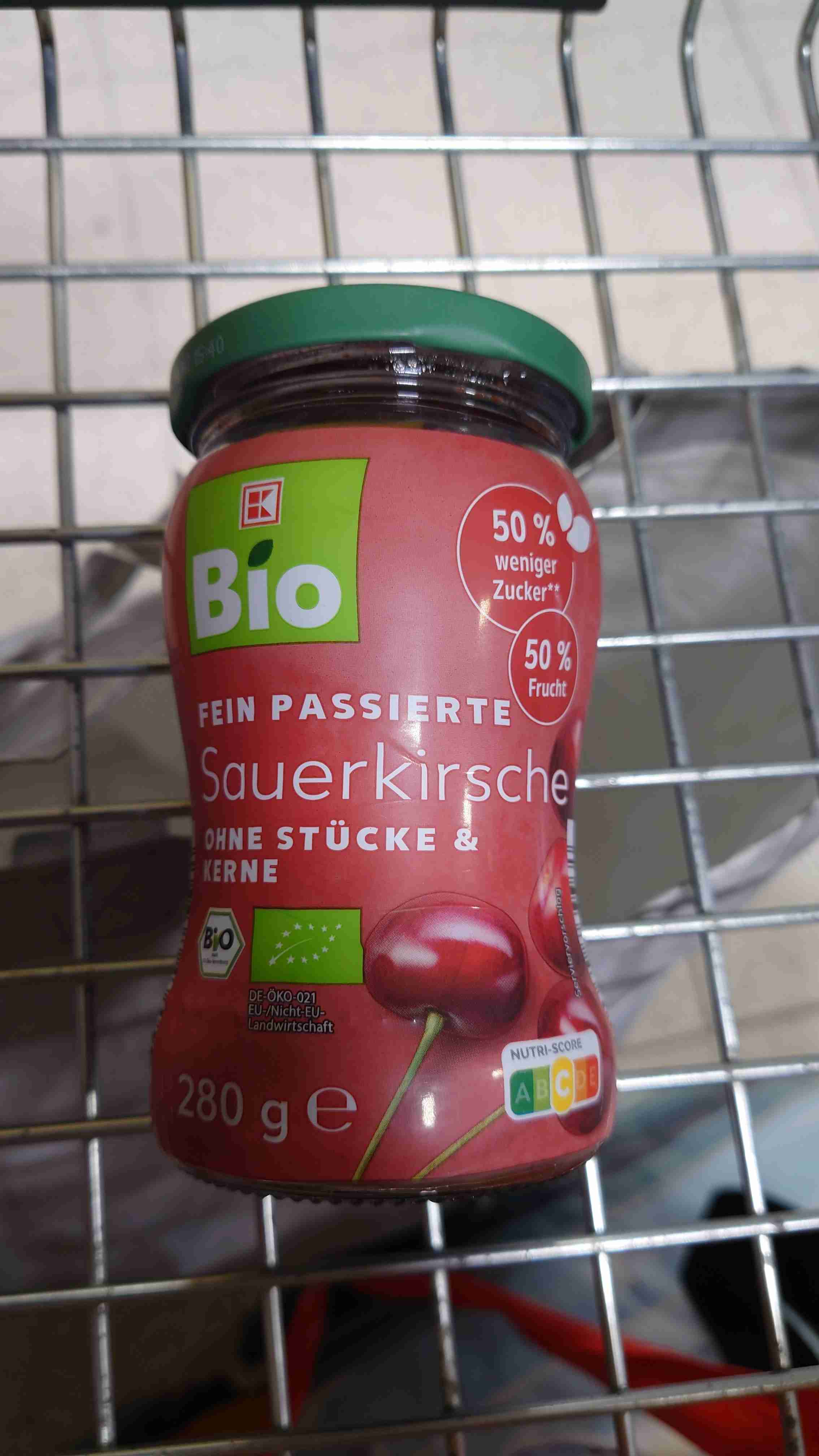 Sauerkirsche ohne Stücke und Kerne 