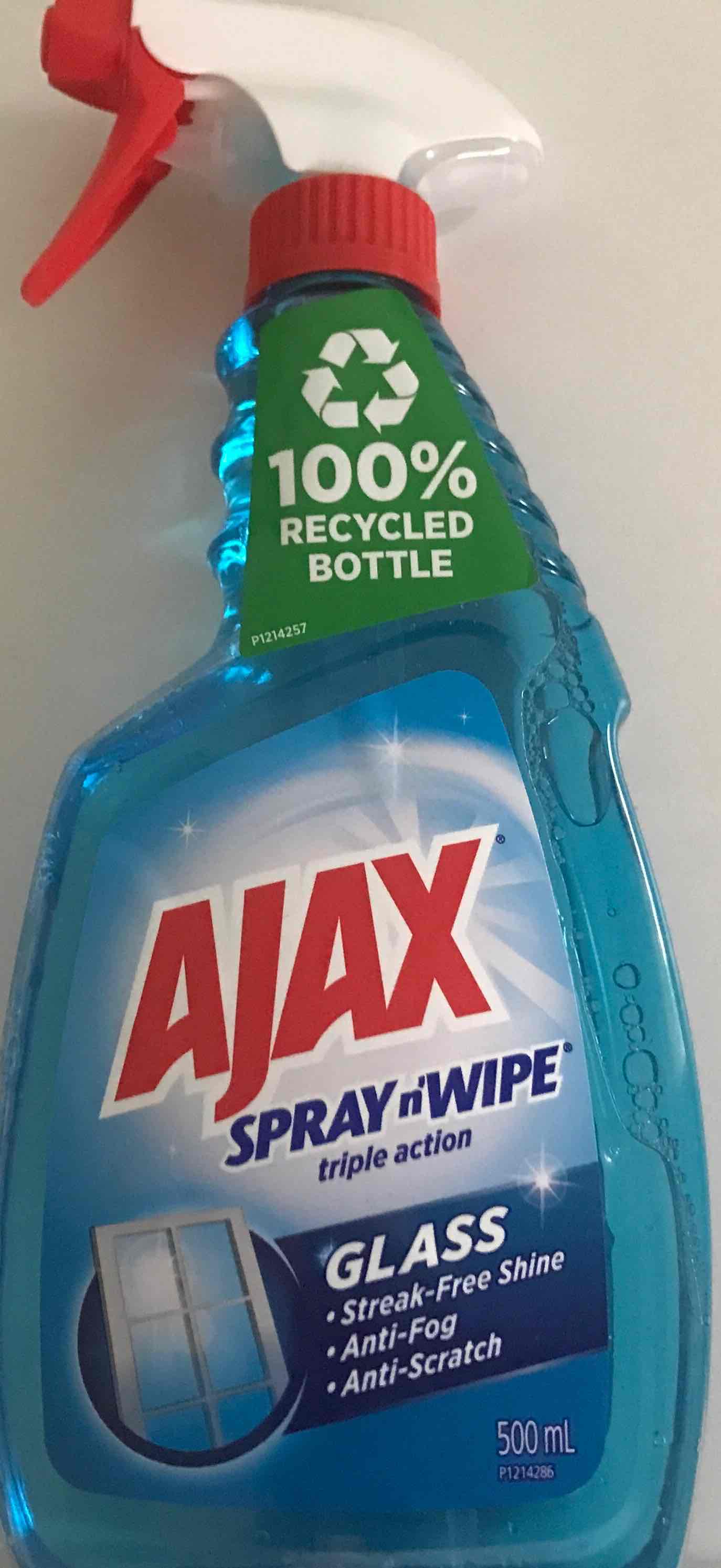 Spay an Wipe Glass Cleaner