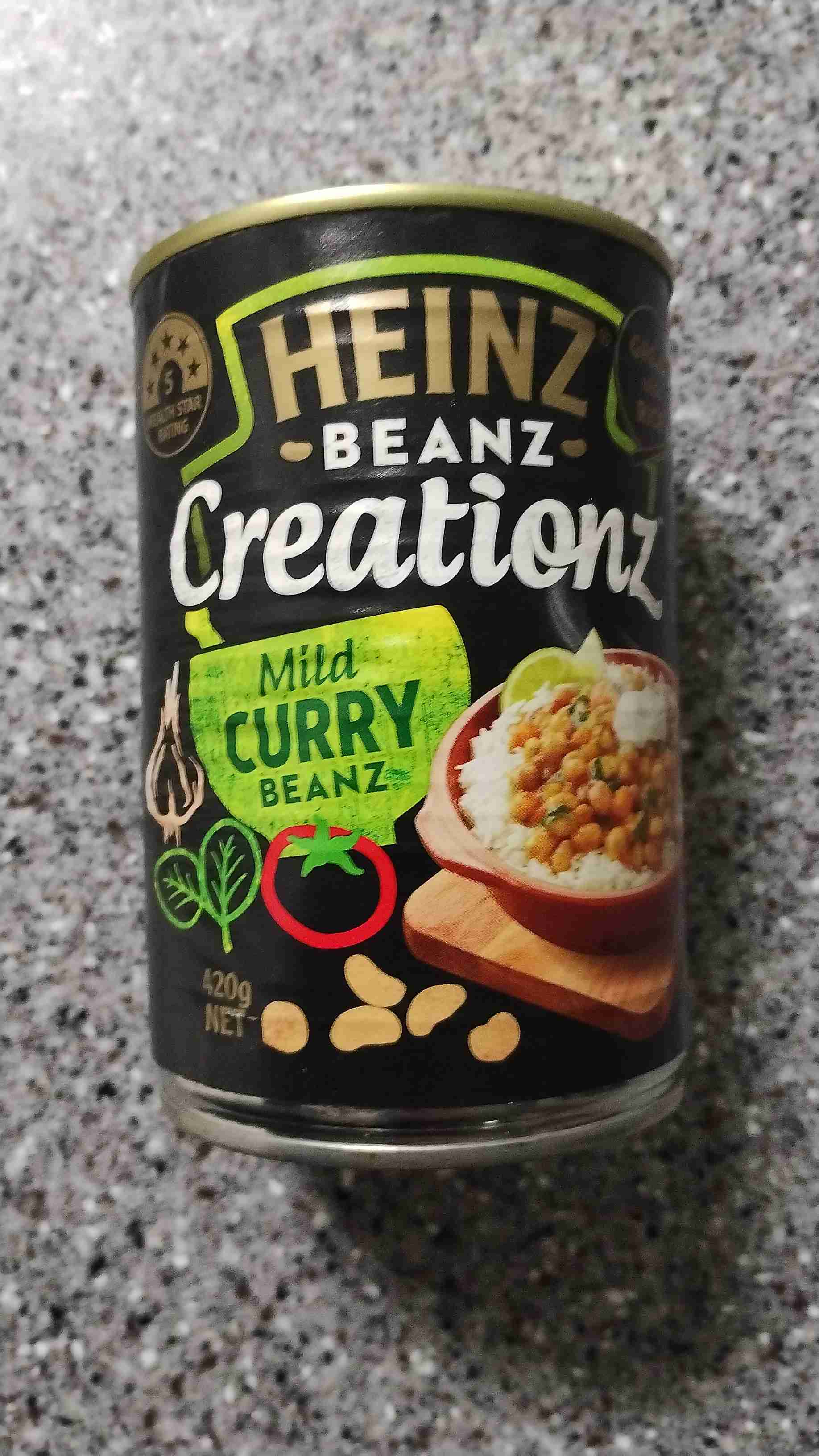 Mild Curry Beans