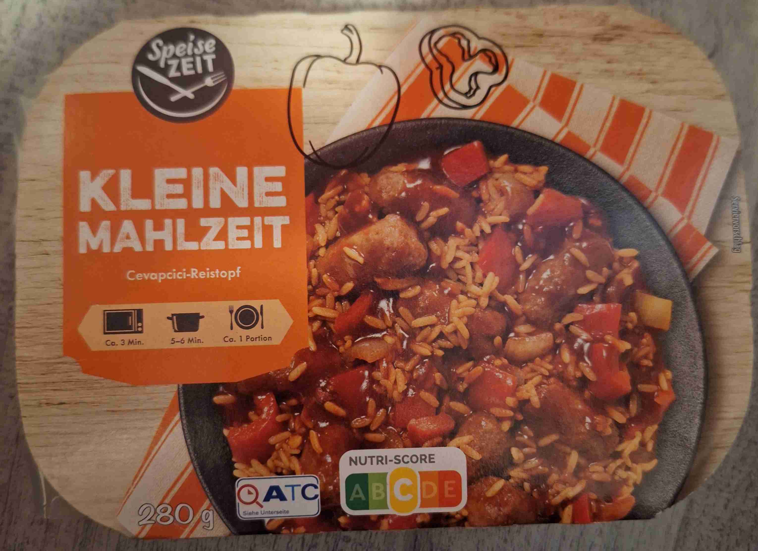 Kleine Mahlzeit -Cevapcici-Reistopf