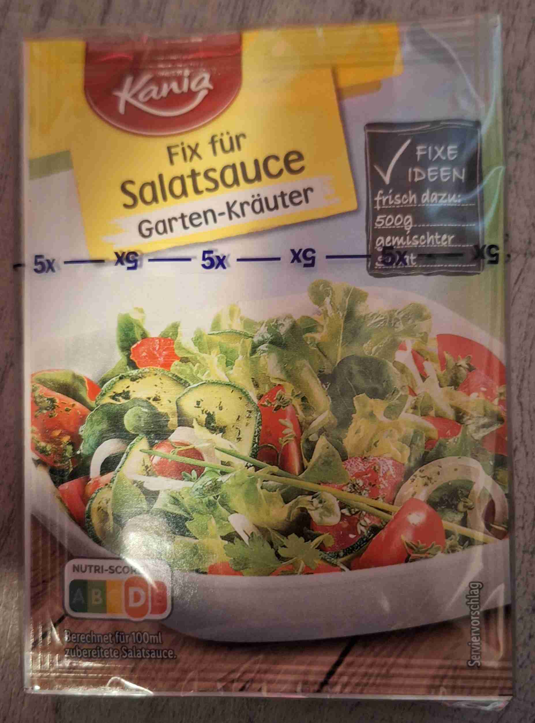 Fix für Salatsauce Garten-Kräuter