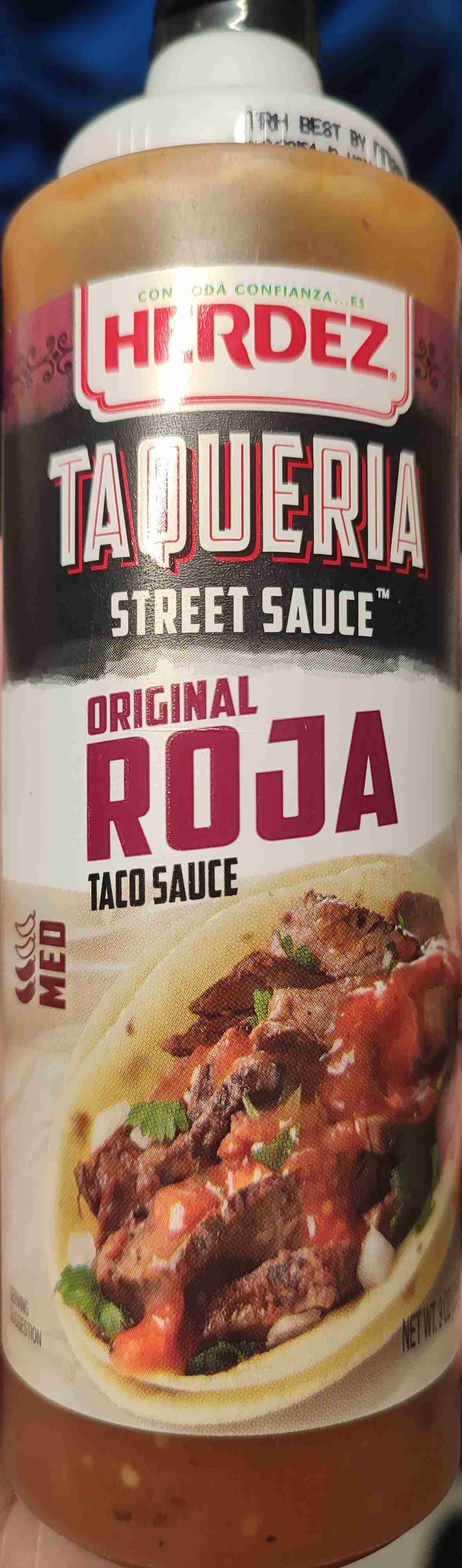Original roja Taco Sauce