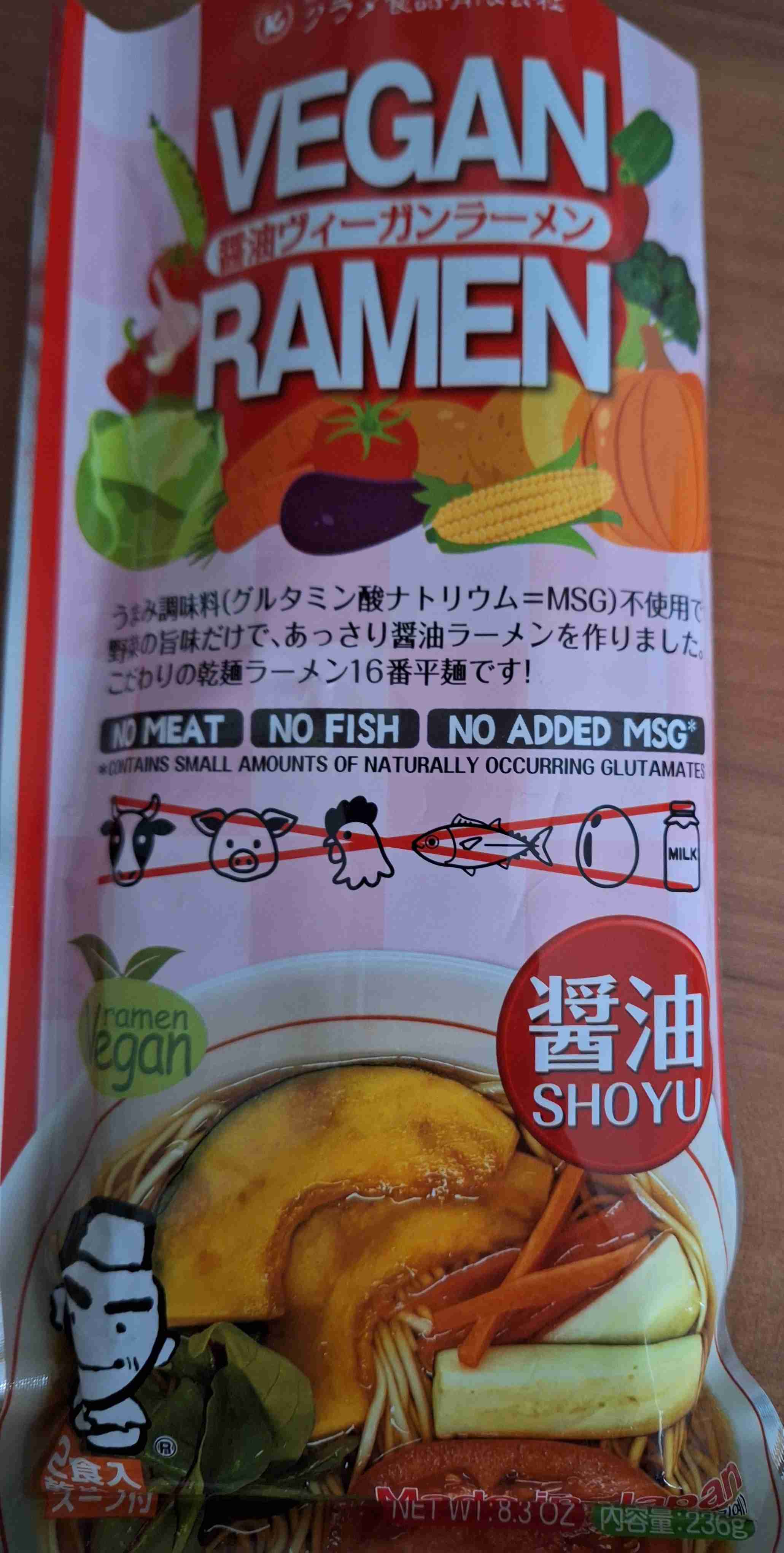 veganer Shoyu-Ramen
