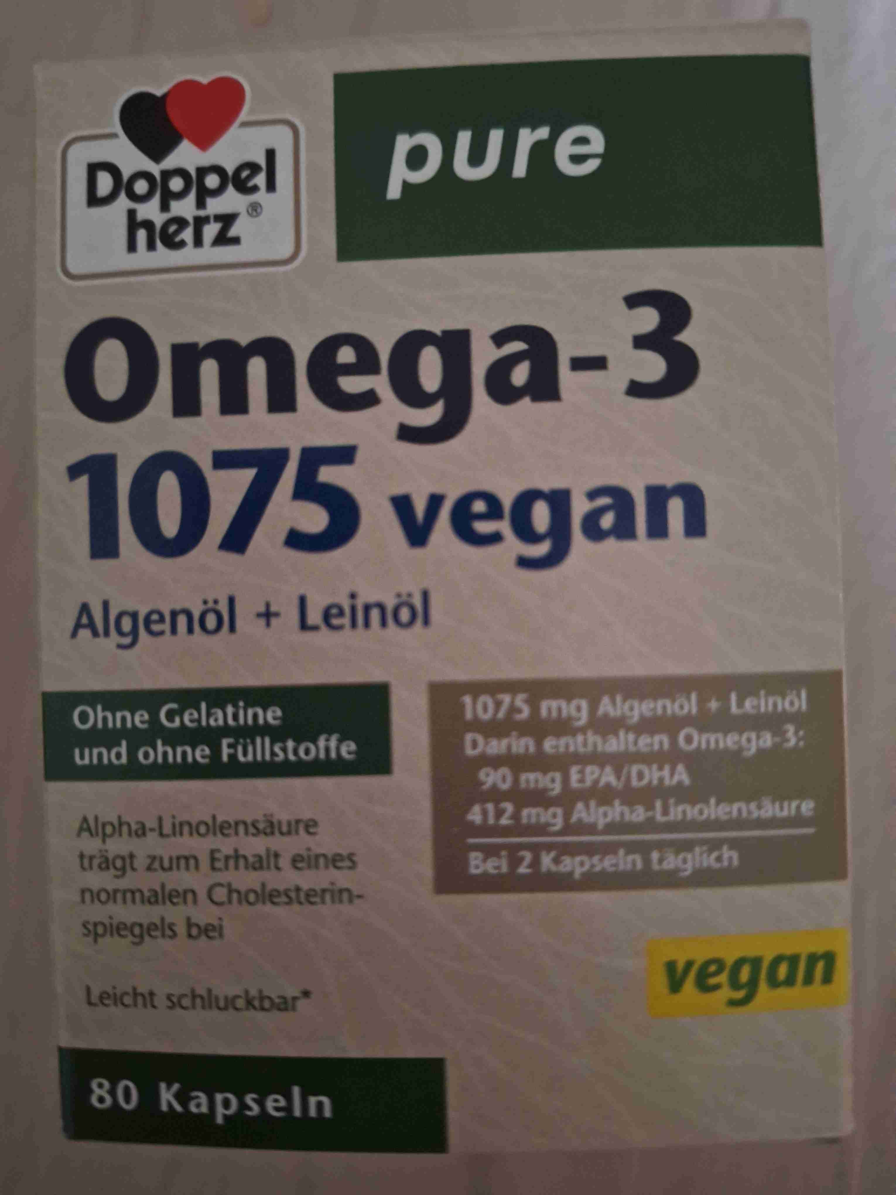 Omega 3 - vegan