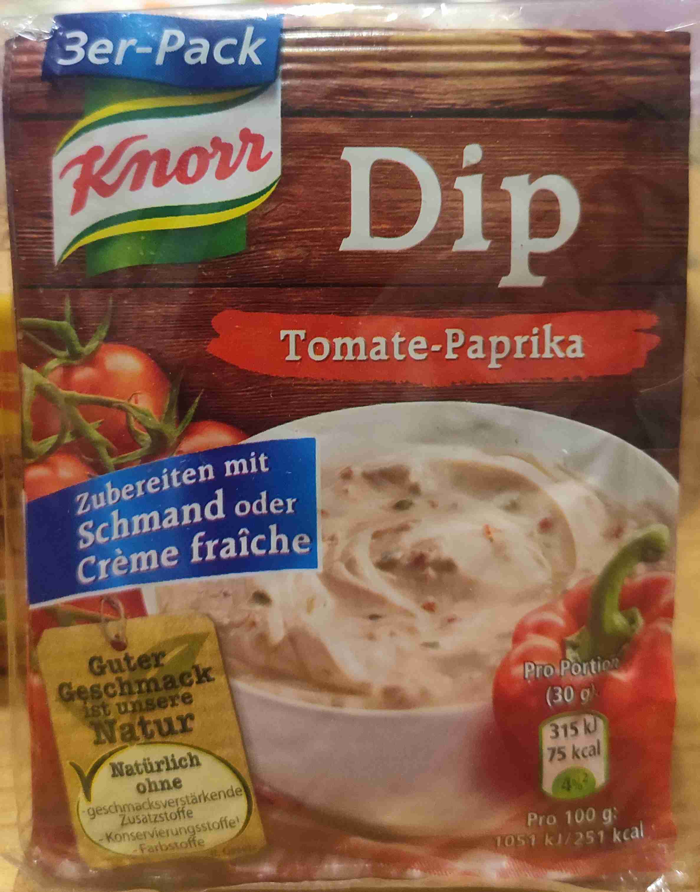 Dip - Tomate-Paprika 3er-Pack