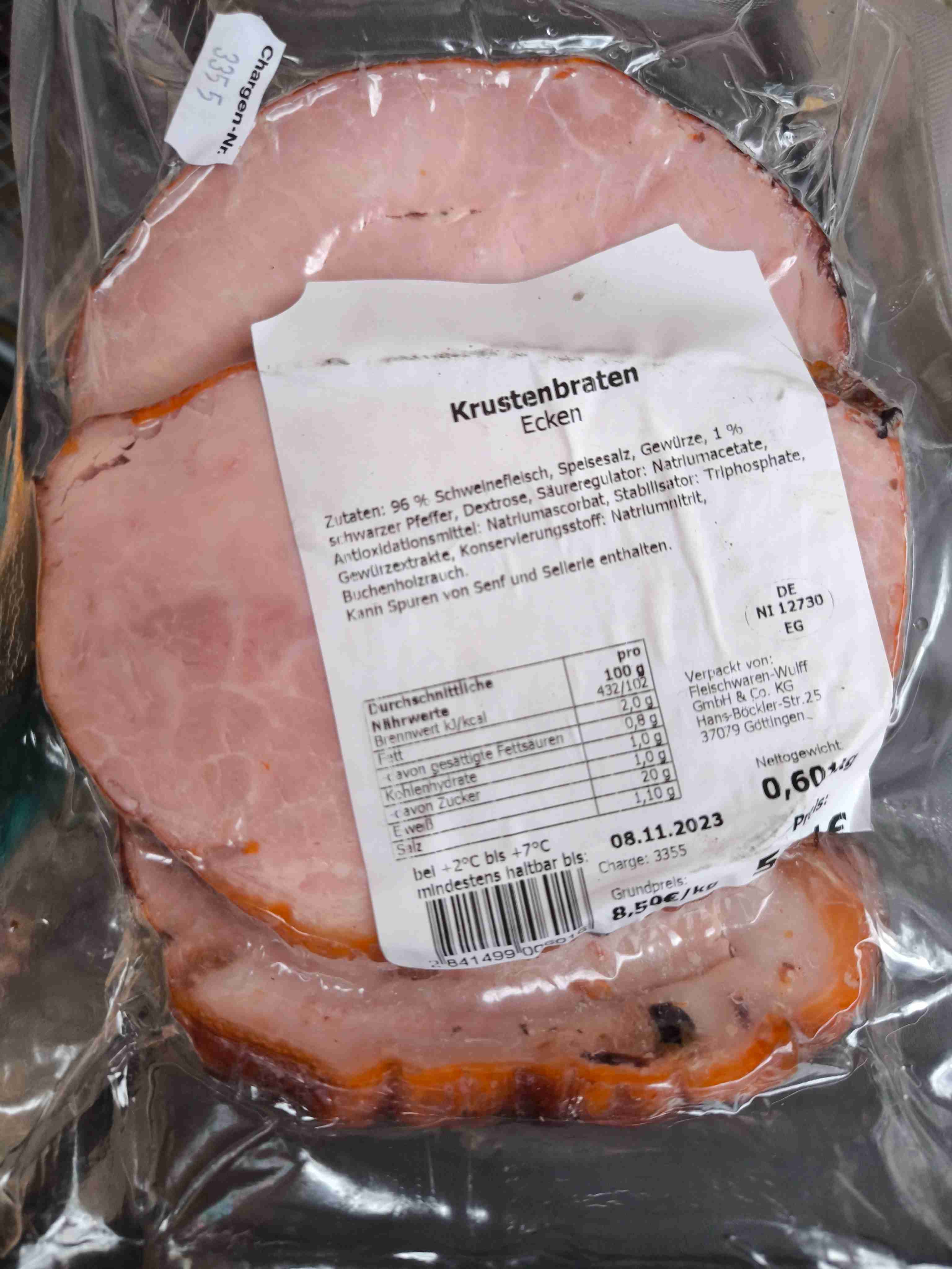 Krustenbraten Ecken