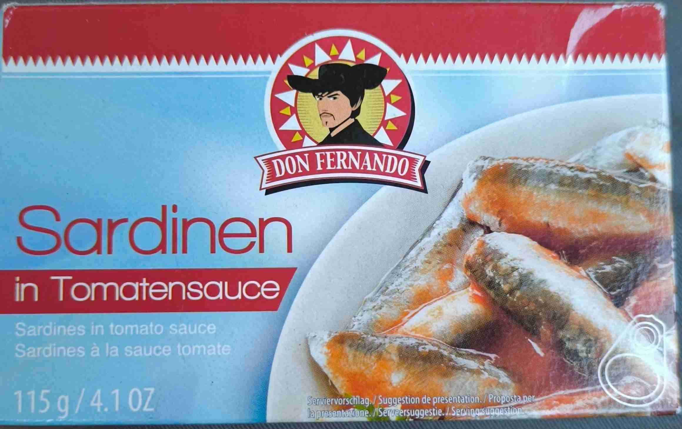 Sardinen in Tomatensauce 