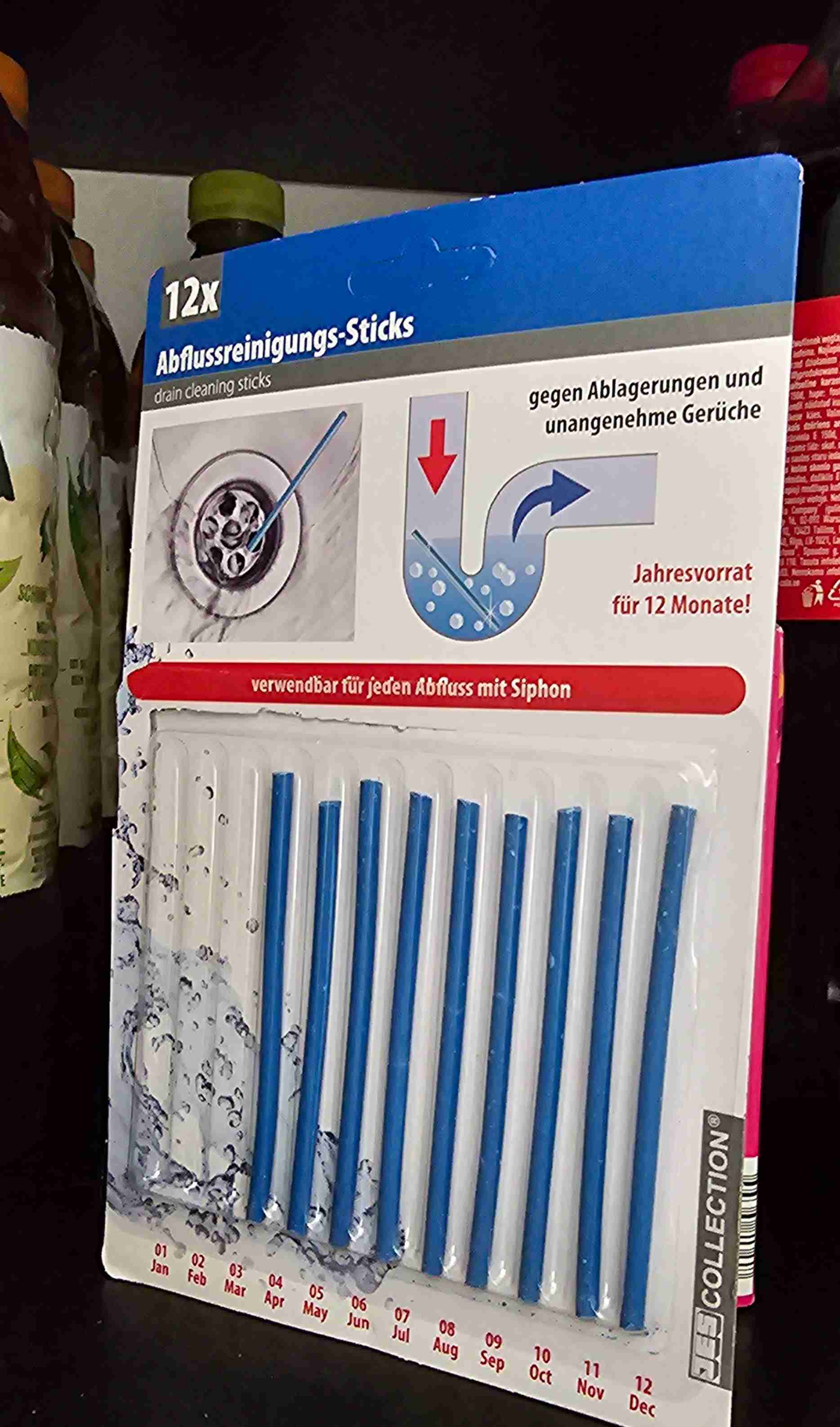 Abflussreinigungs-Sticks