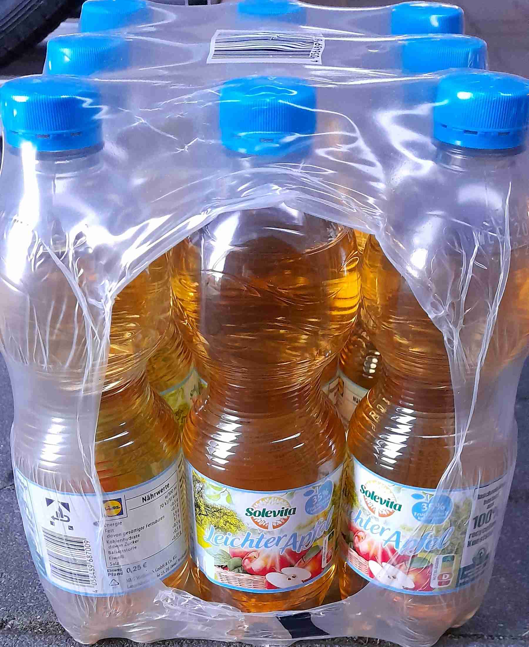 Leichter Apfel