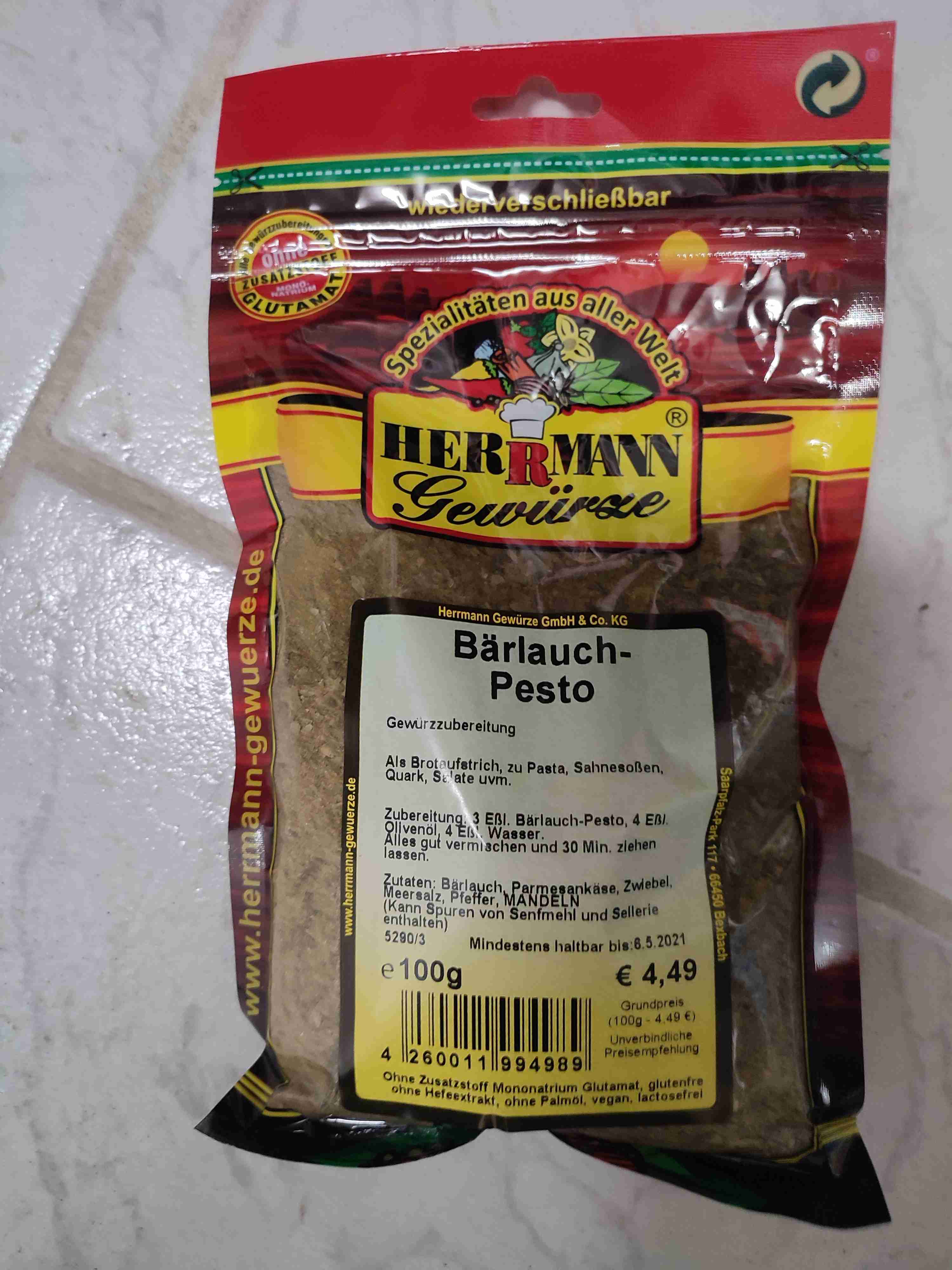 Bärlauch-Pesto
