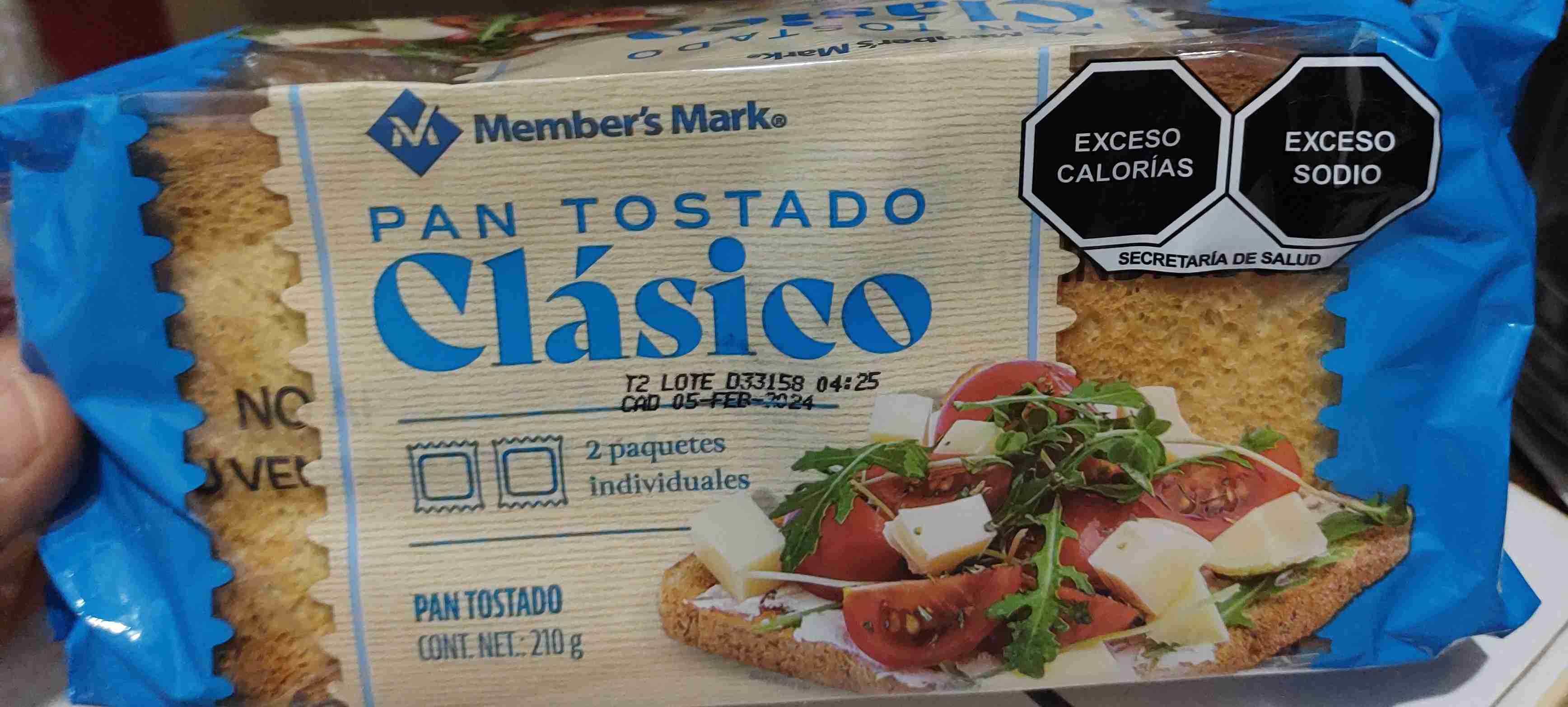 Pan tostado clásico 