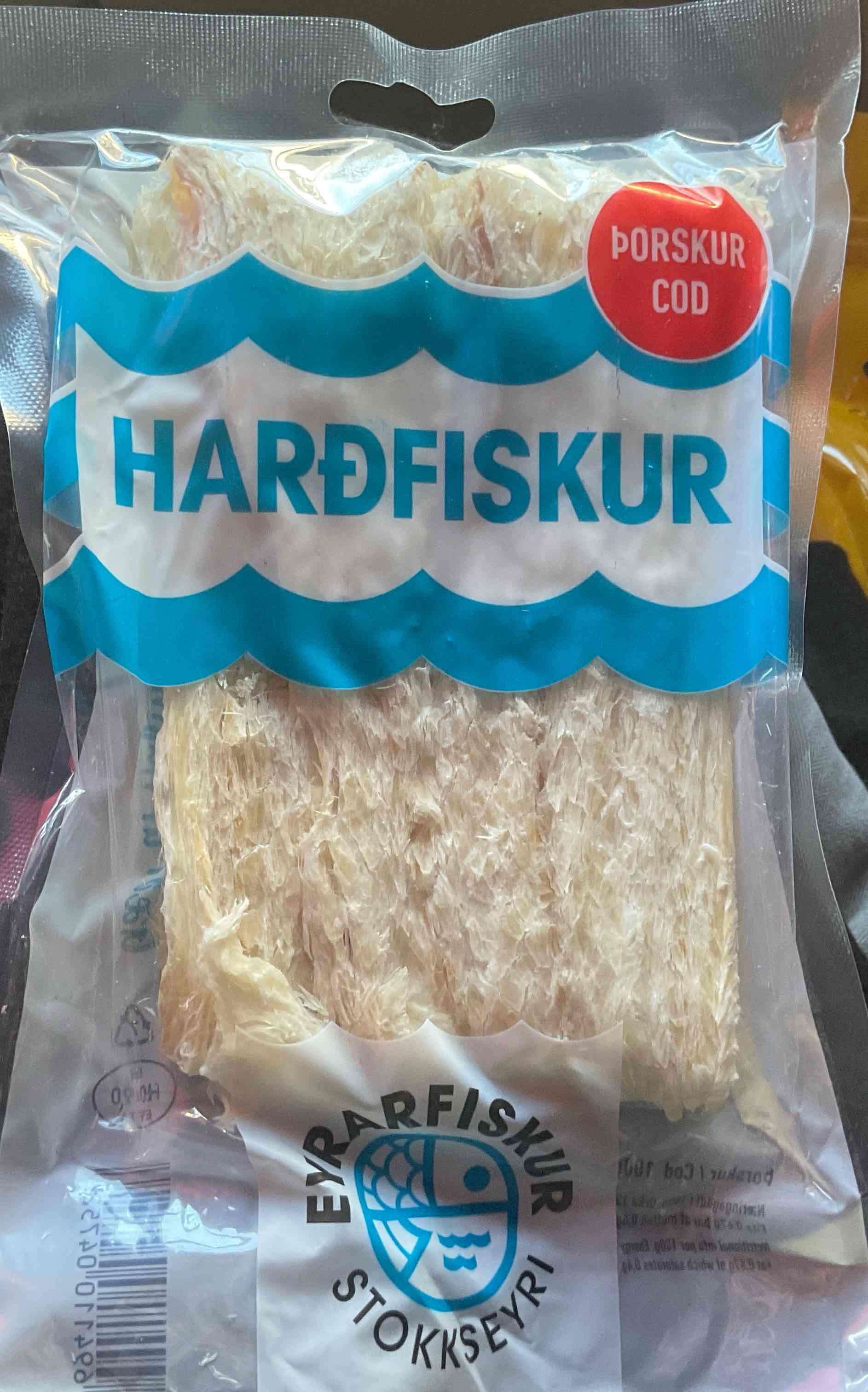 Harðfiskur Þorskur