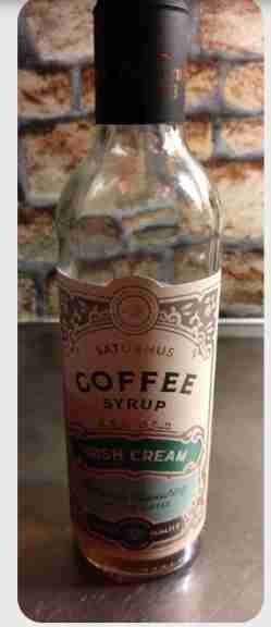 Kaffe Sirap Irish Cream 