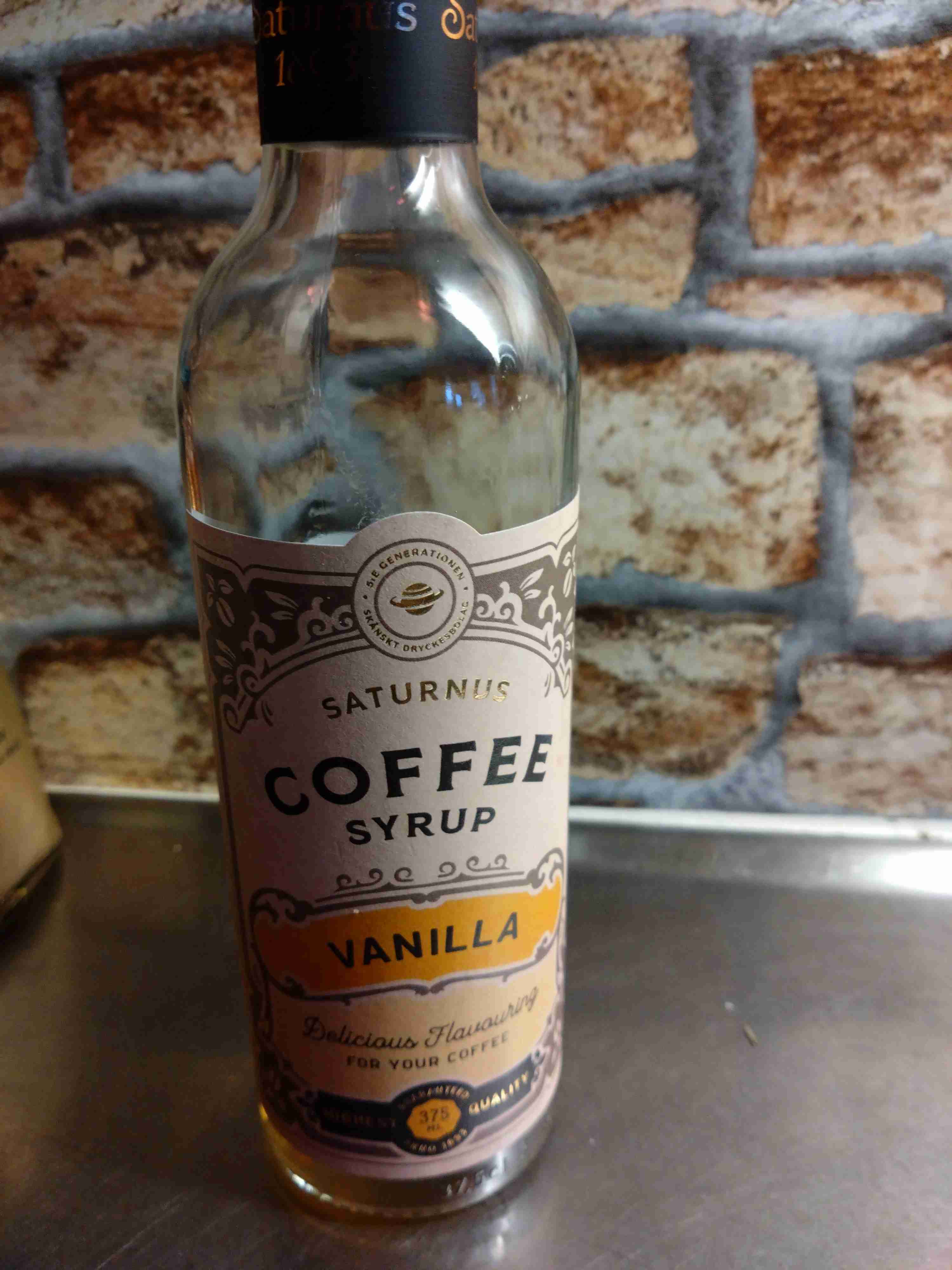 Kaffe Sirap Vanilj 