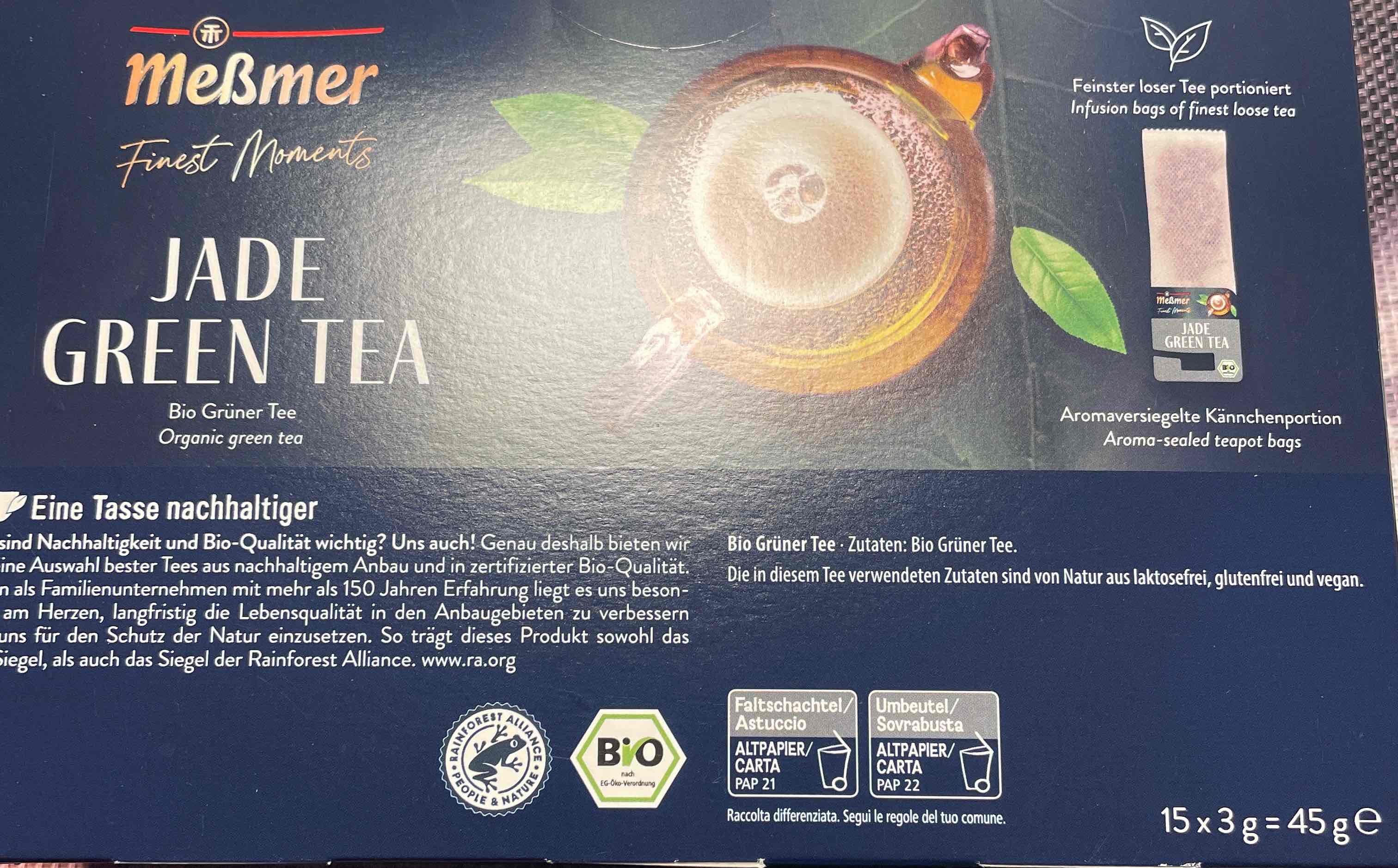 Jade Green Tea