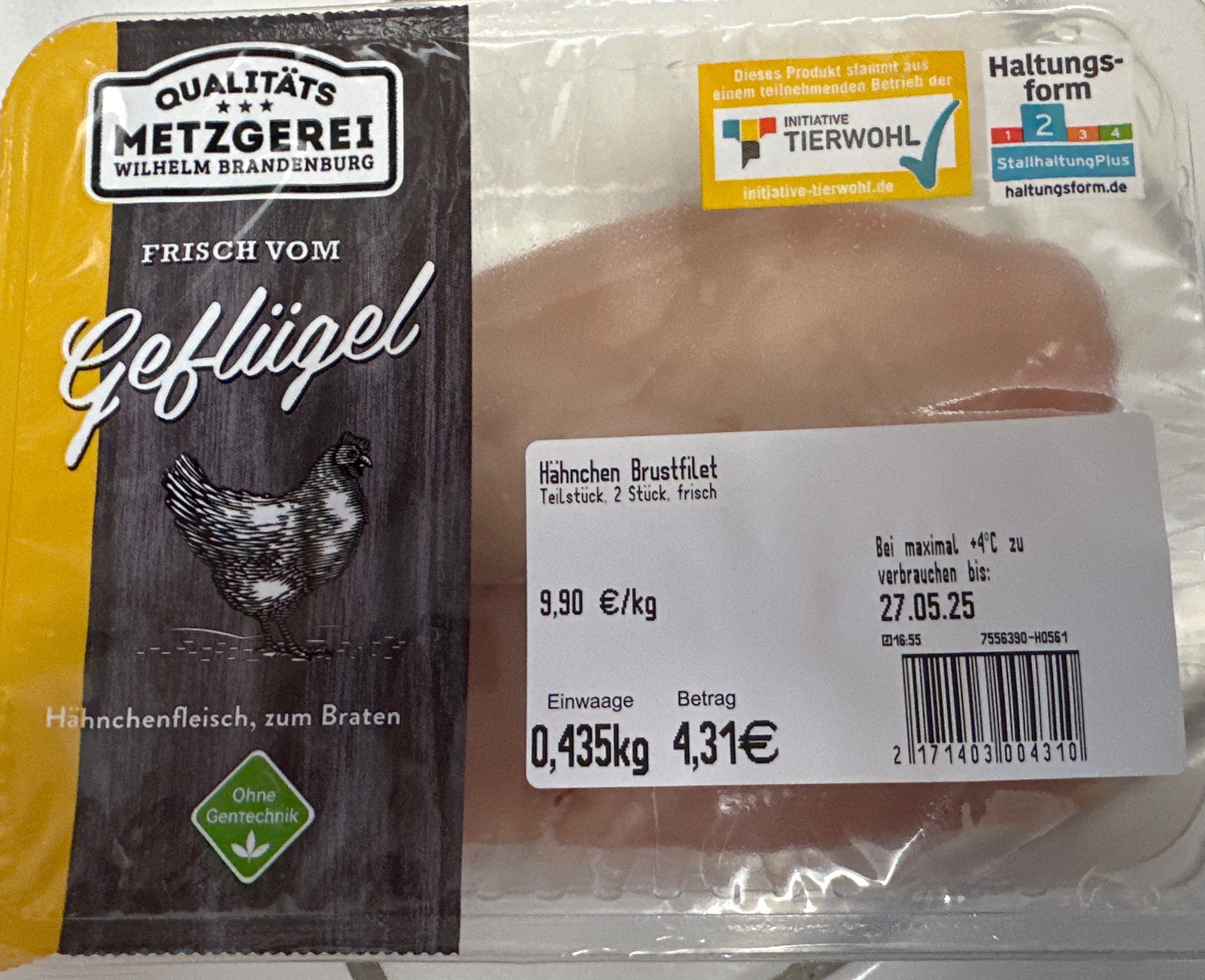 Hänchen Brustfilet