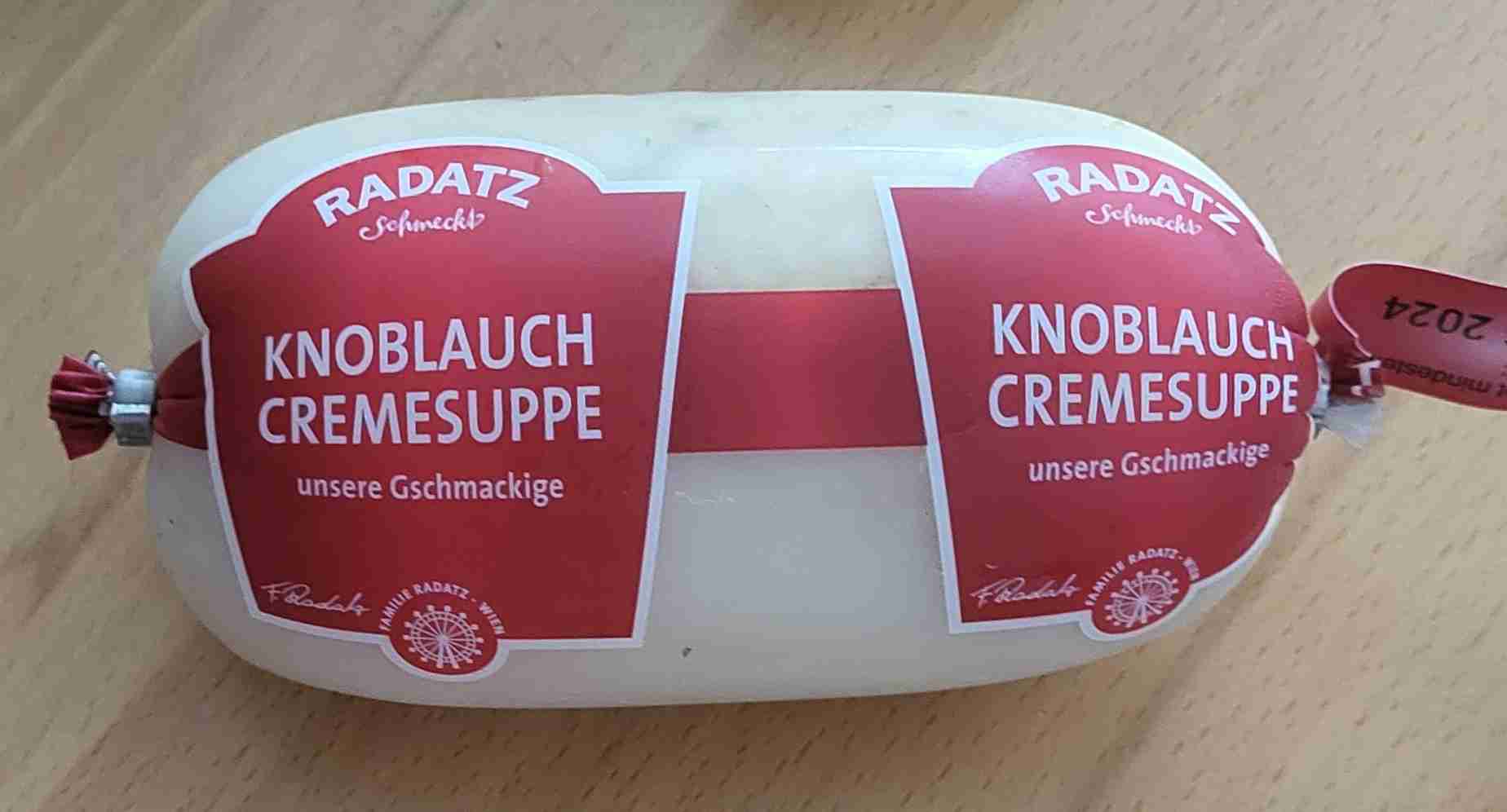 Knoblauch Cremesuppe