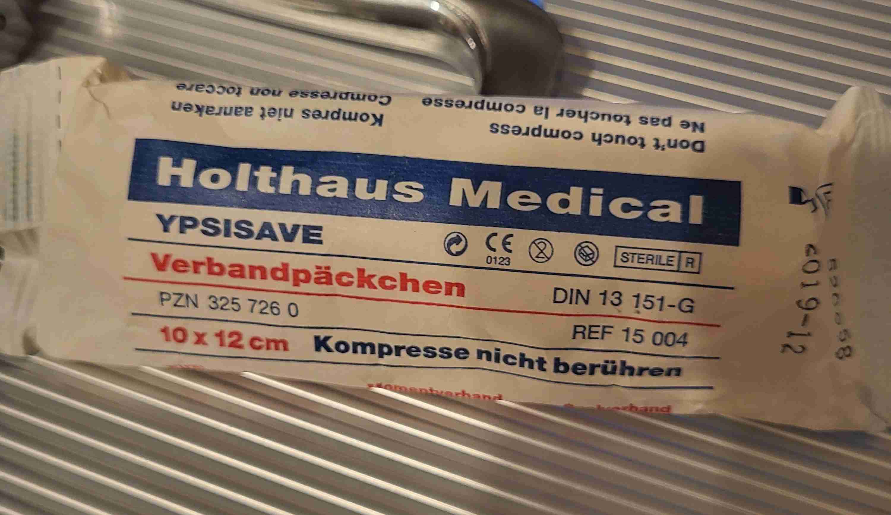 Verbandpäckchen DIN 13 151-G 10x12 cm