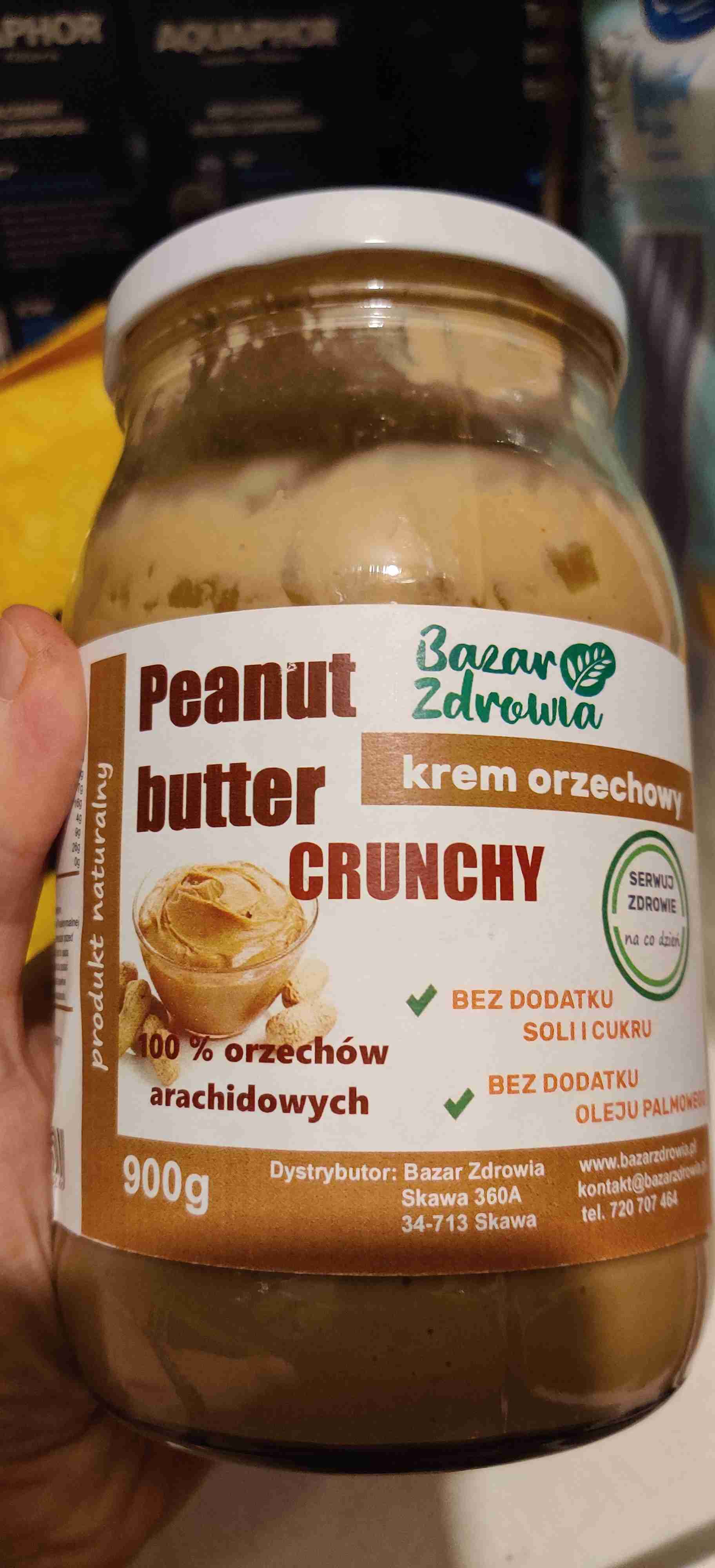 Masło Orzechowe Crunchy 
