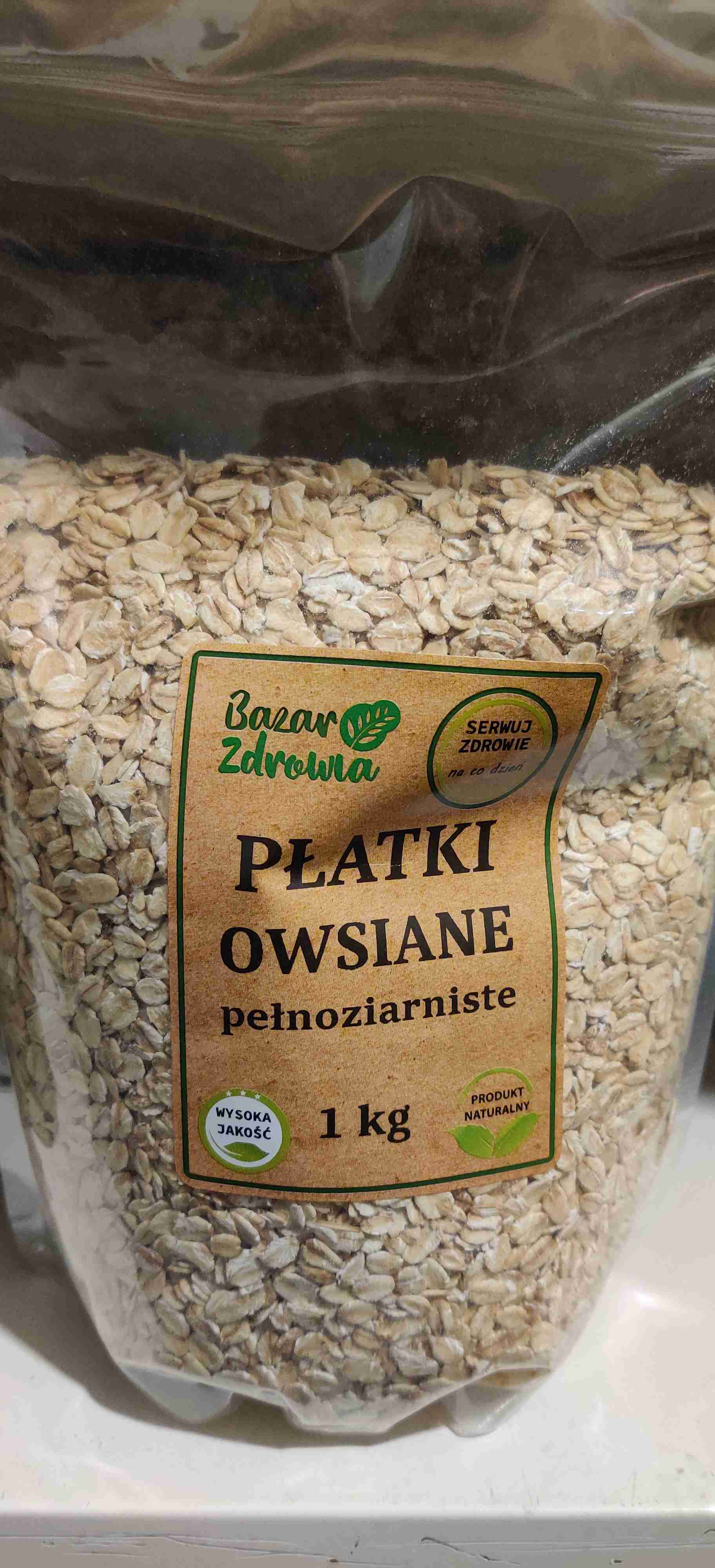 Płatki Owsiane Pełnoziarniste 