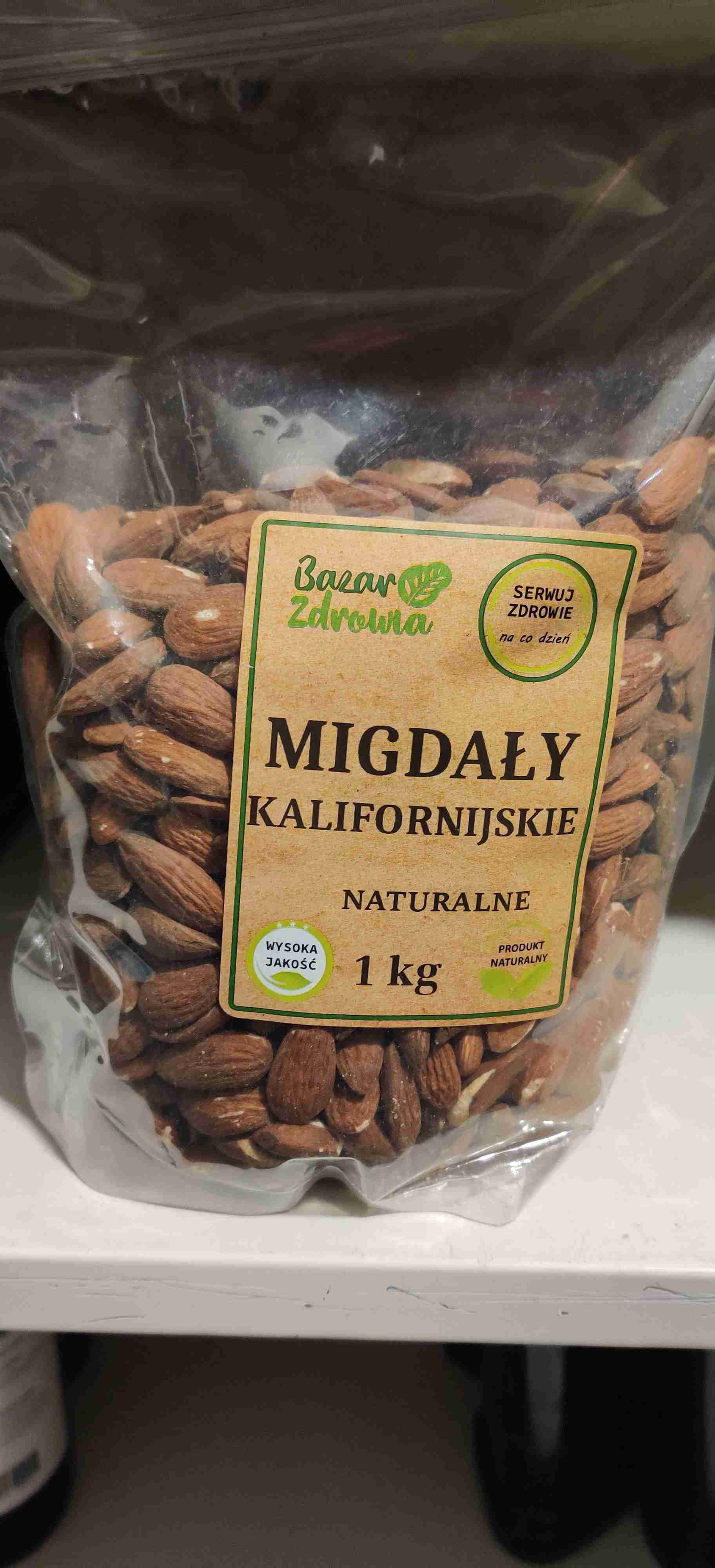 Migdały Kalifornijskie Naturalne 