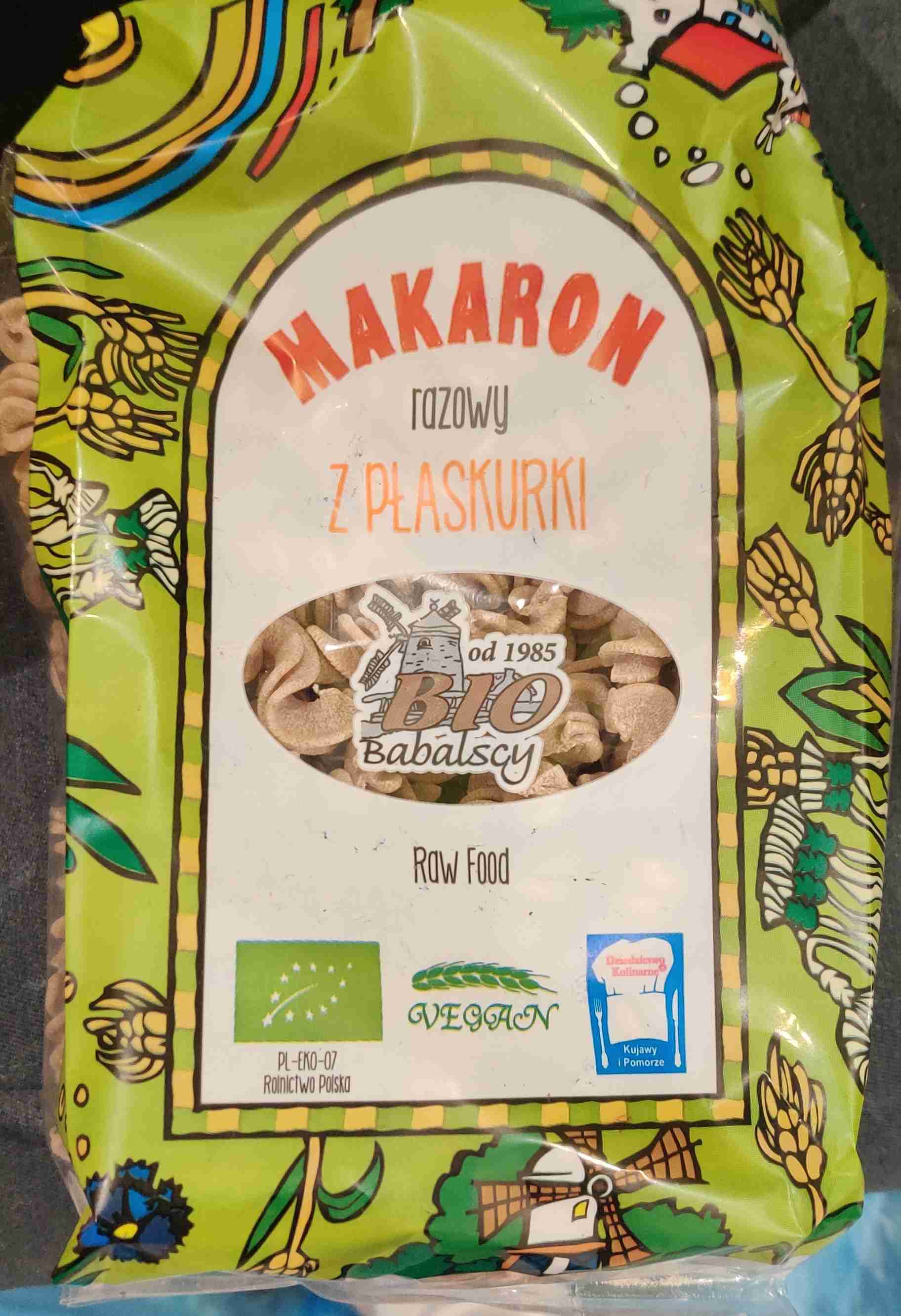 Makaron BIO z Płaskurki
