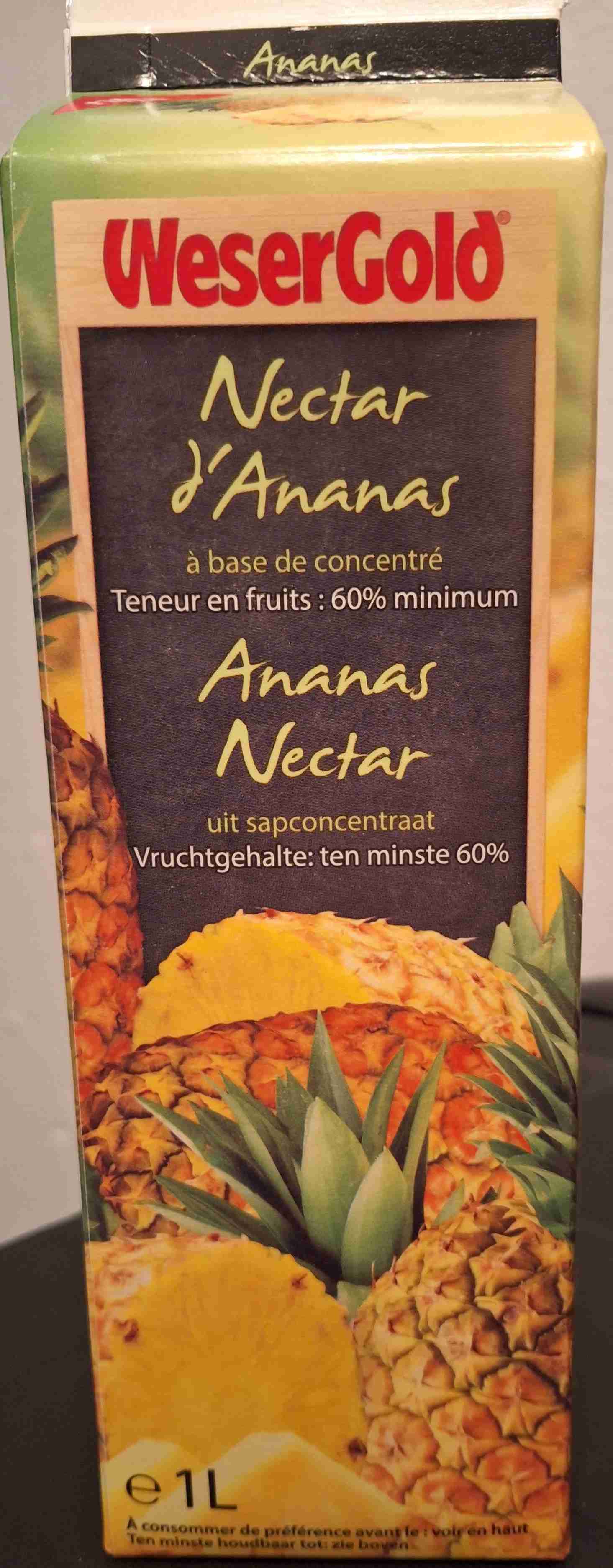Weser Gold Ananas Nectar