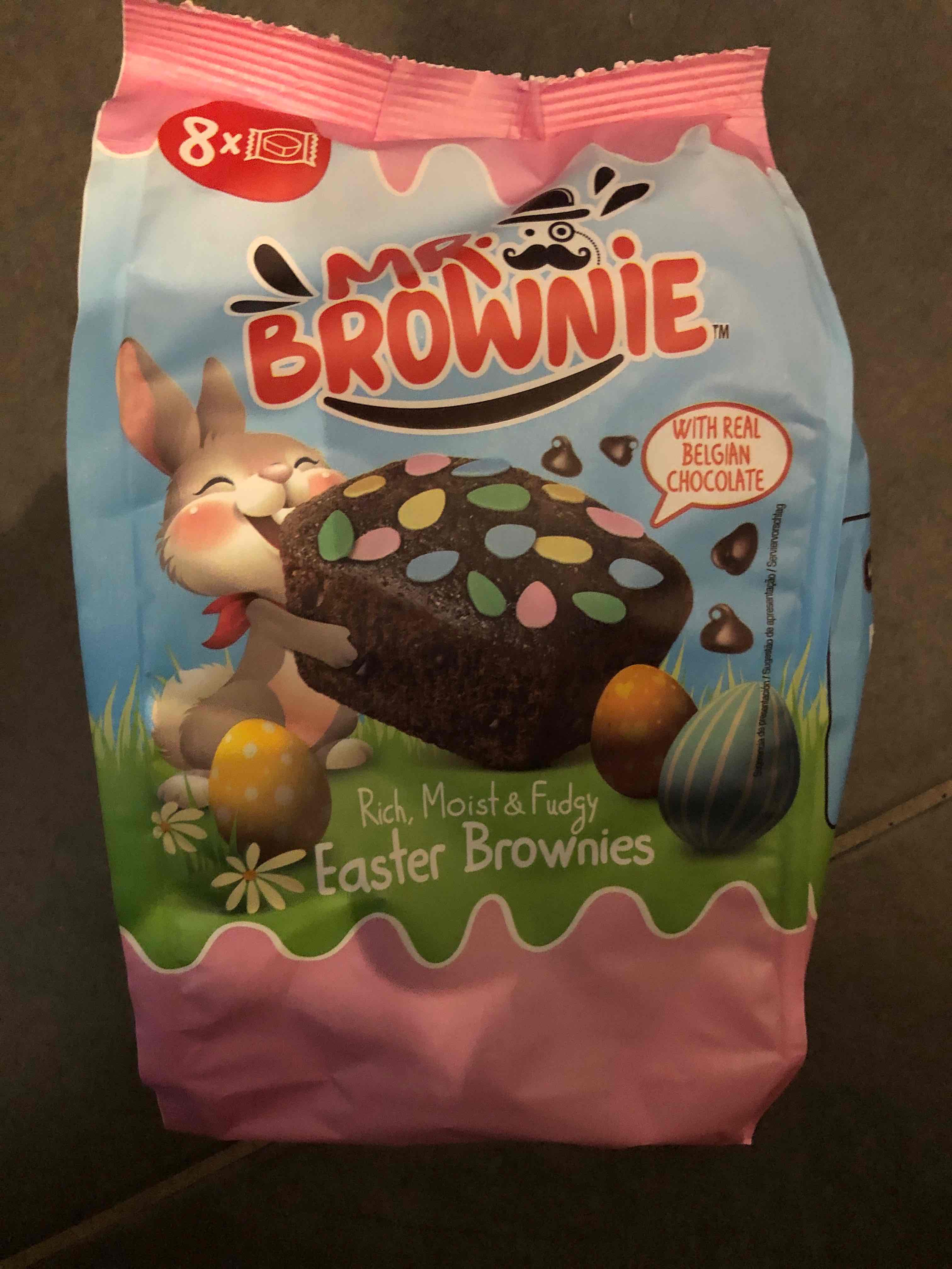 Mr. Brownie Easter Brownies