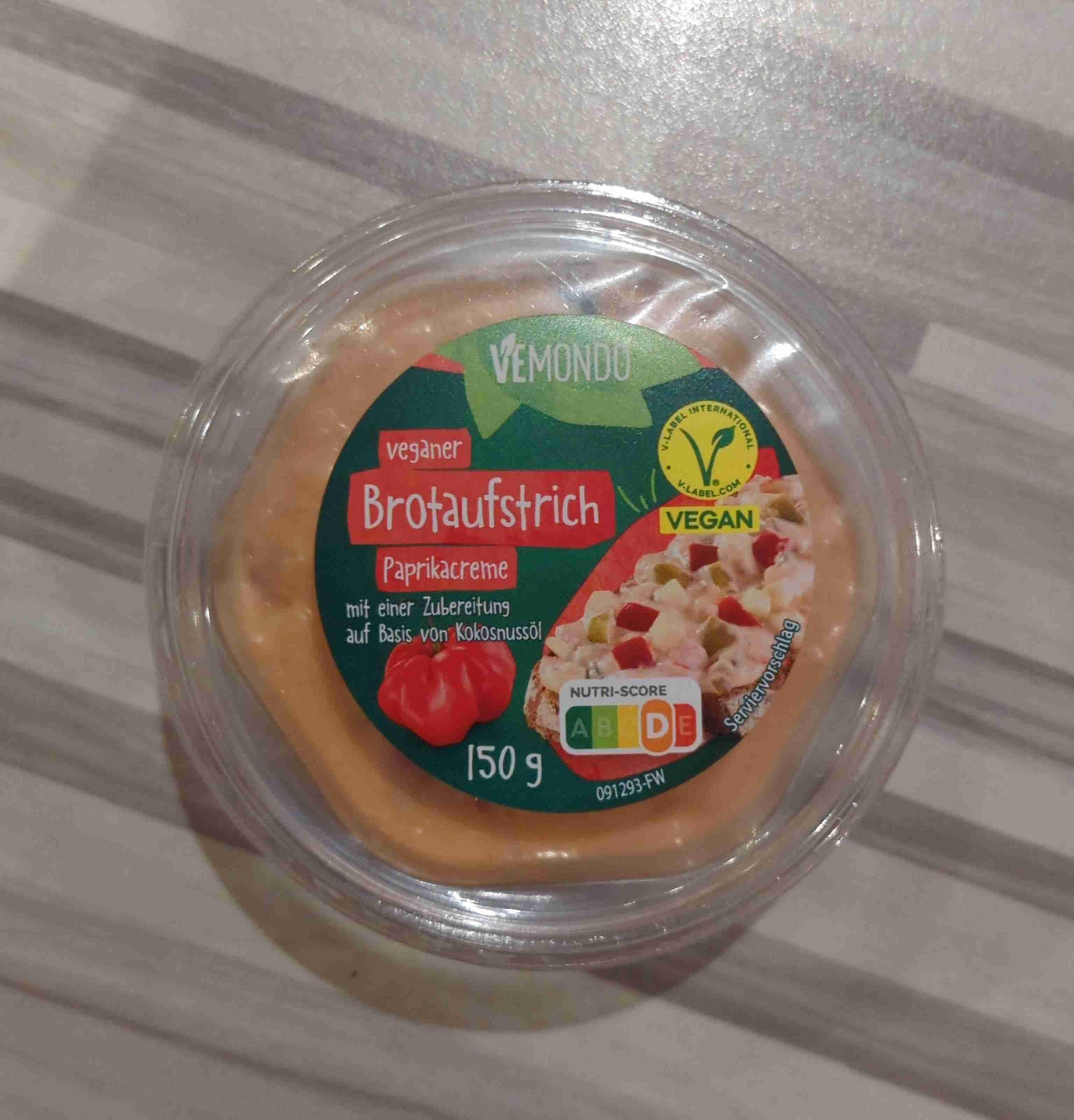 Brotaufstrich Paprikacreme