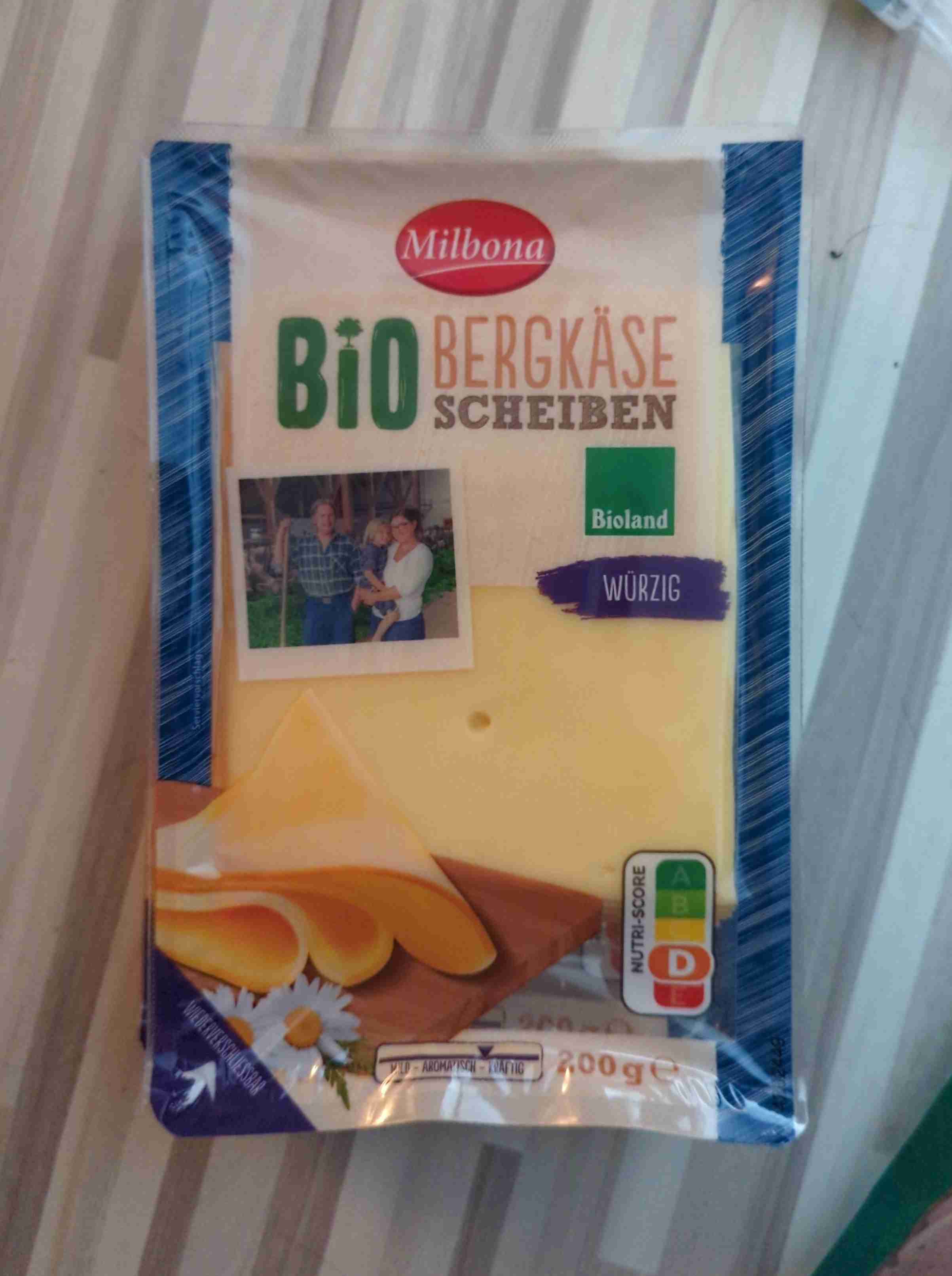 Bio Bergkäse Scheiben