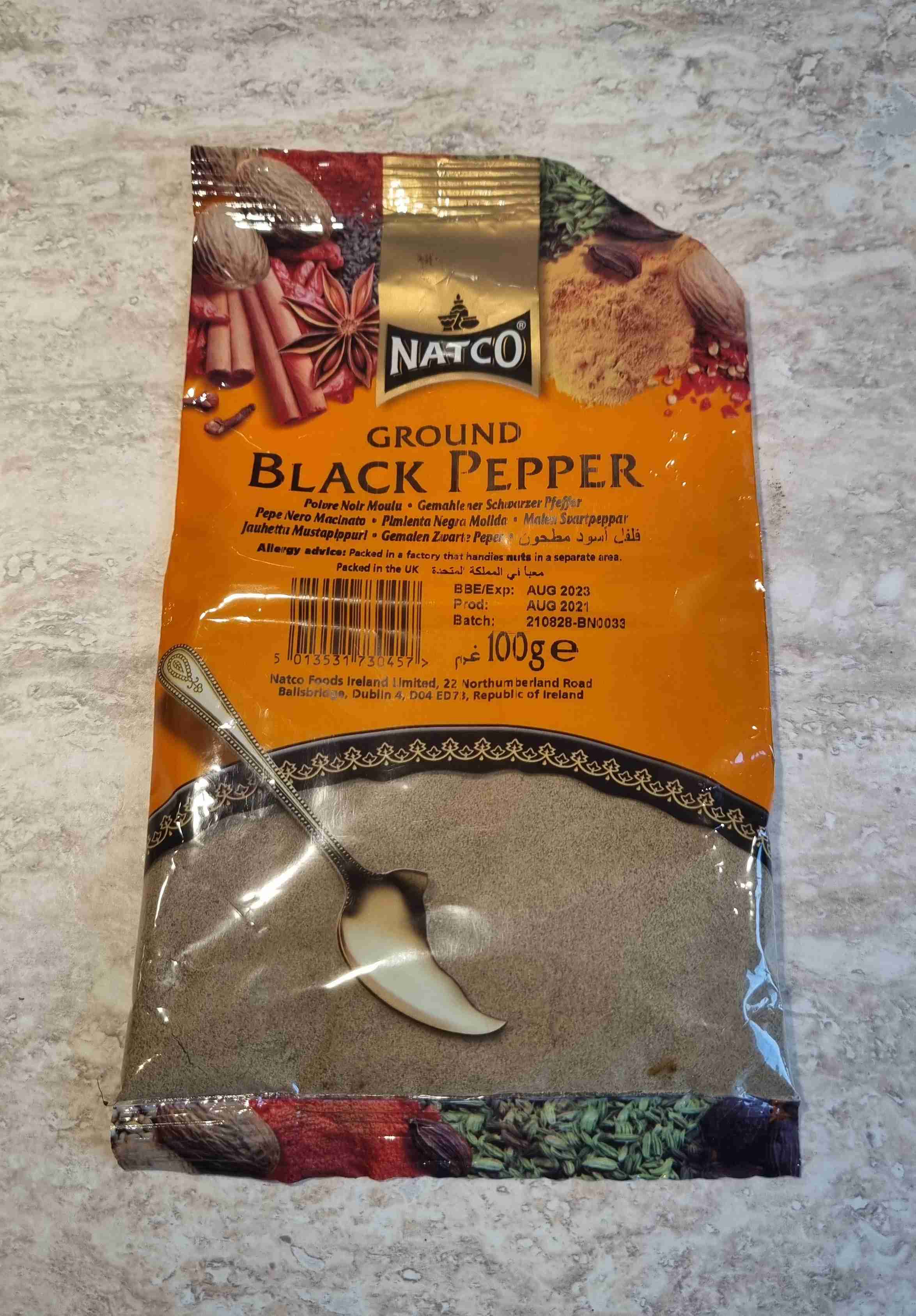 Ground Black Pepper