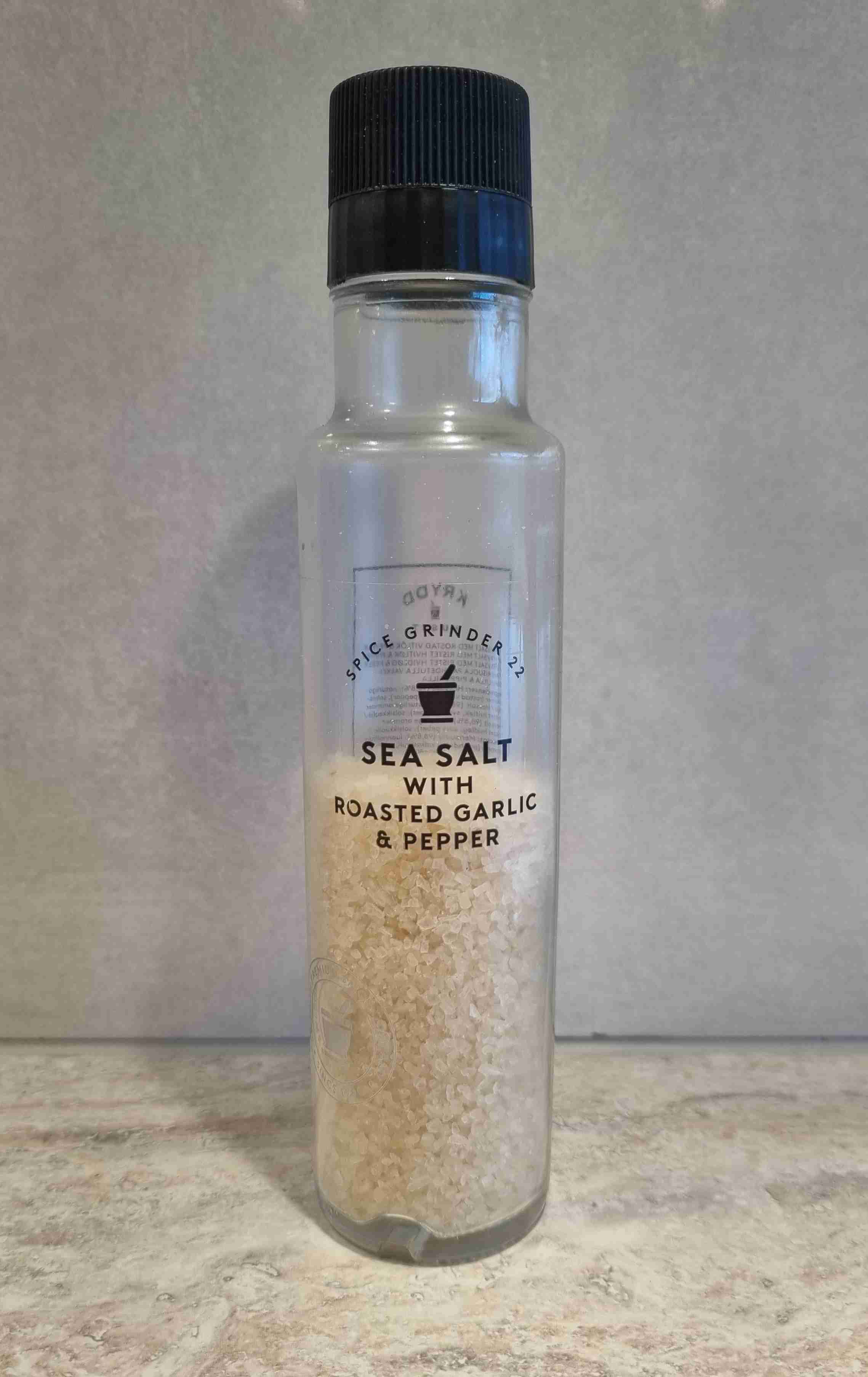 Sea Salt With Roasted Garic & Pepper