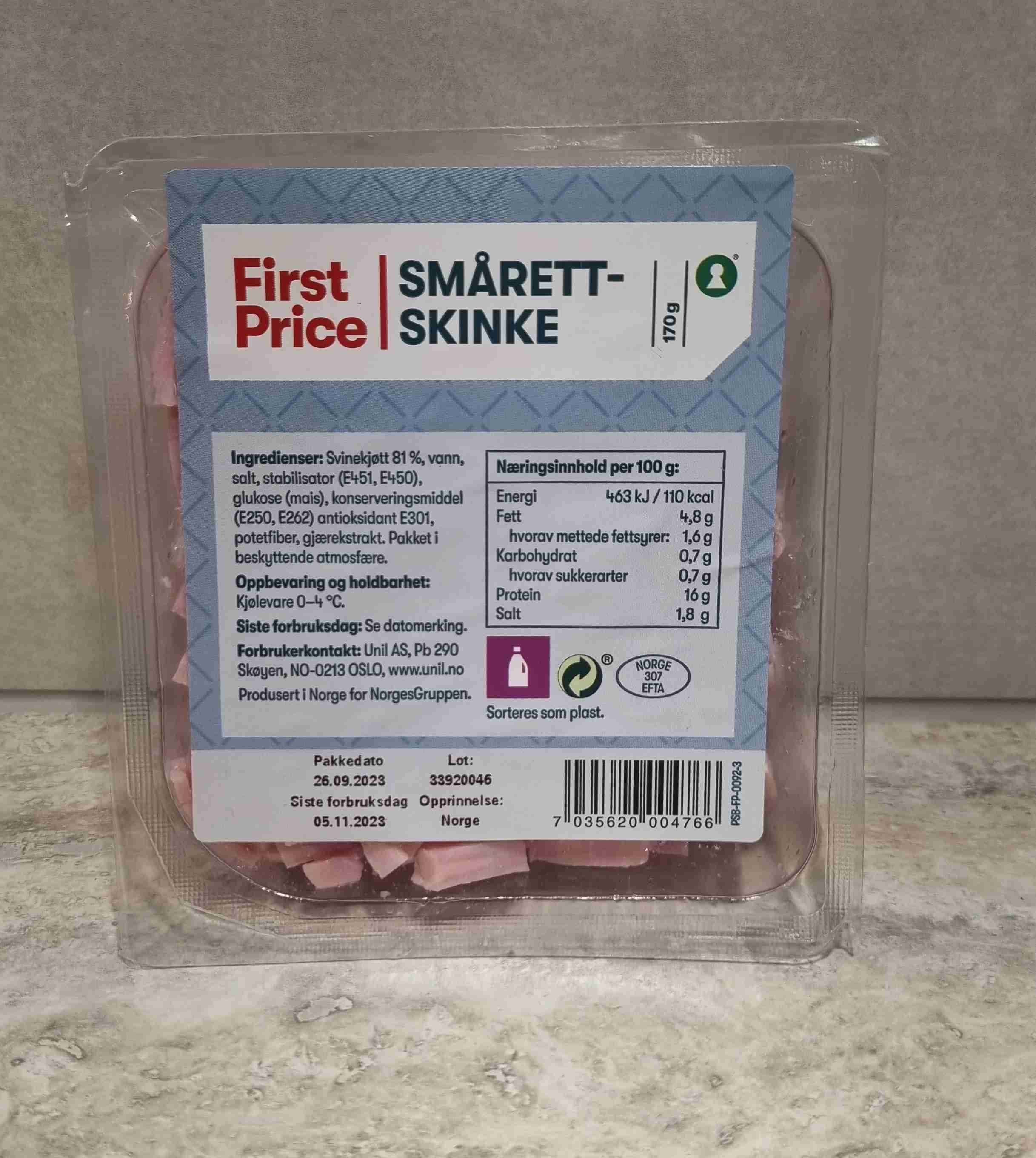 Smårettskinke 